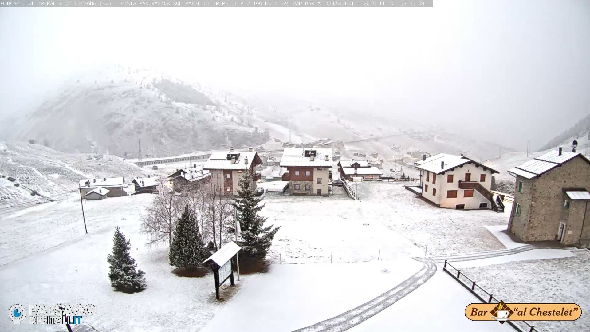 Livigno, Trepalle Live Cam - Sondrio, Lombardy, Italy