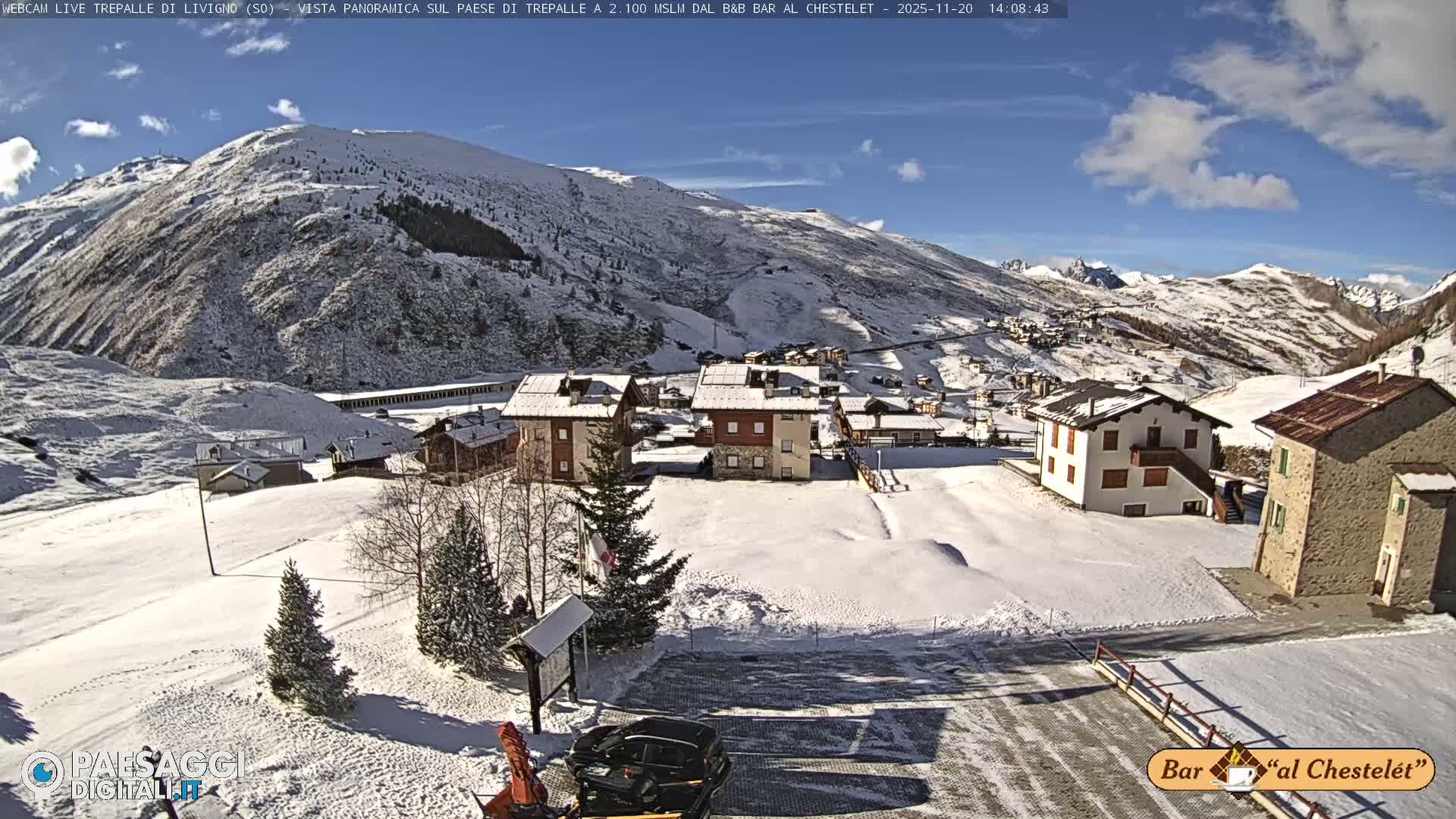 Livigno, Trepalle Live Cam - Sondrio, Lombardy, Italy
