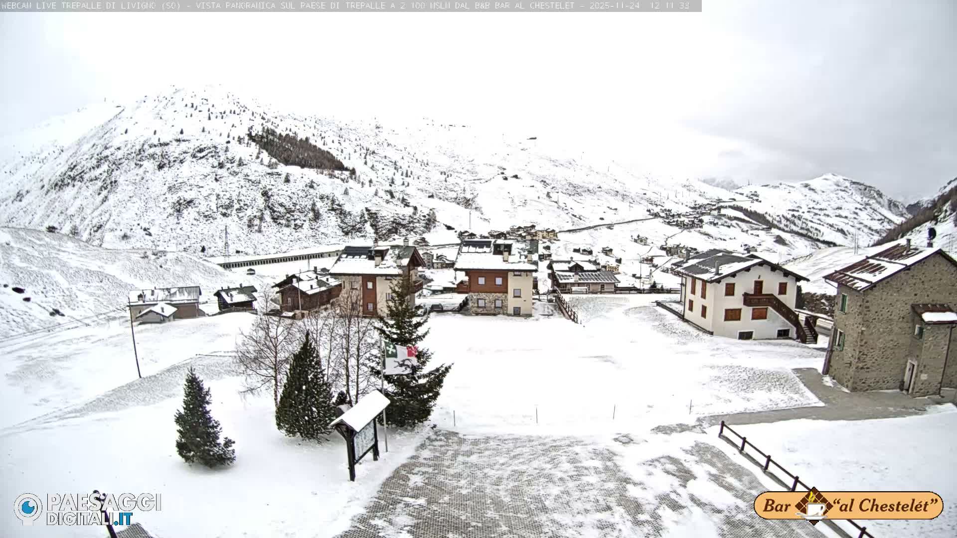 Livigno, Trepalle Live Cam - Sondrio, Lombardy, Italy