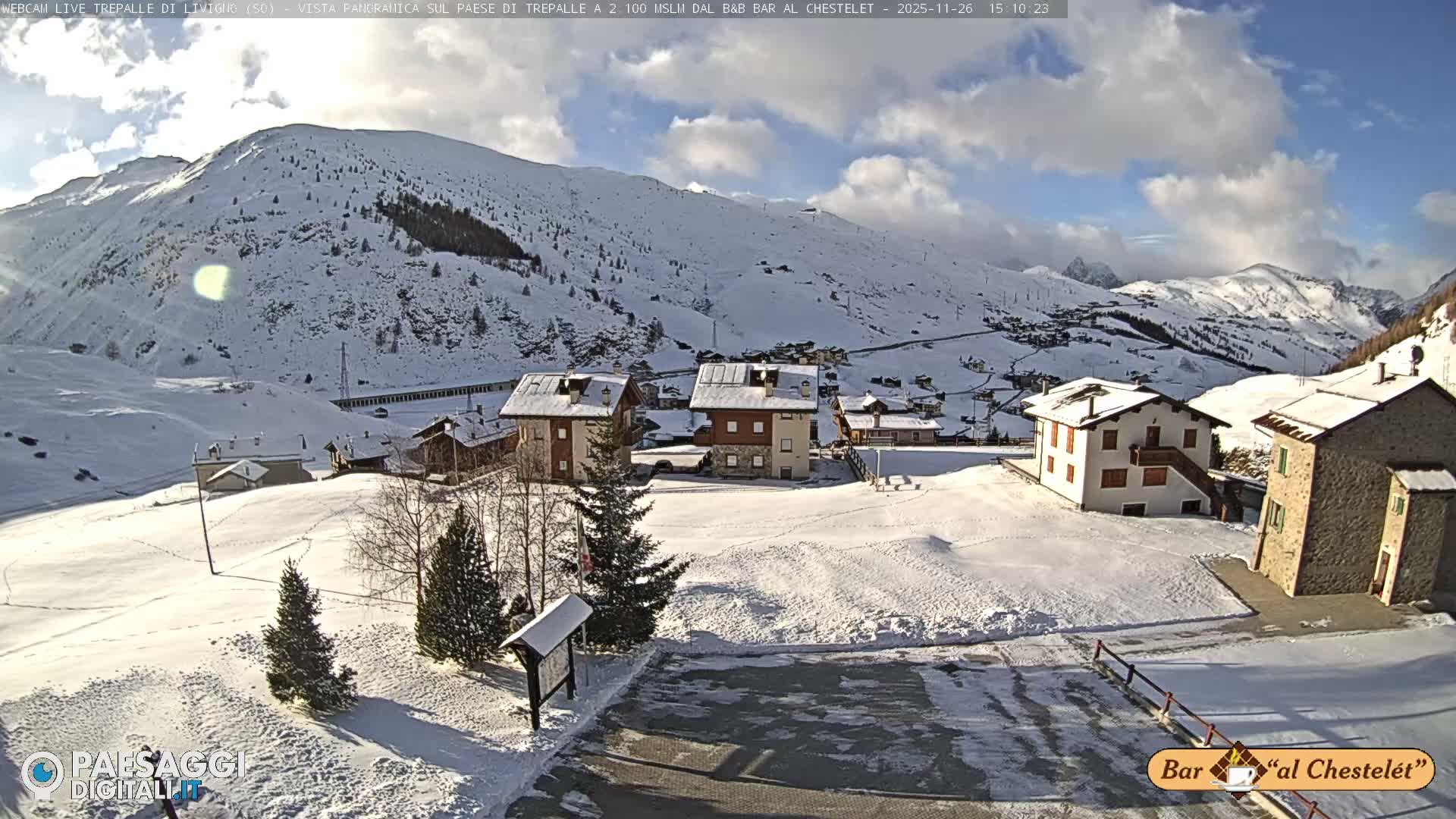 Livigno, Trepalle Live Cam - Sondrio, Lombardy, Italy