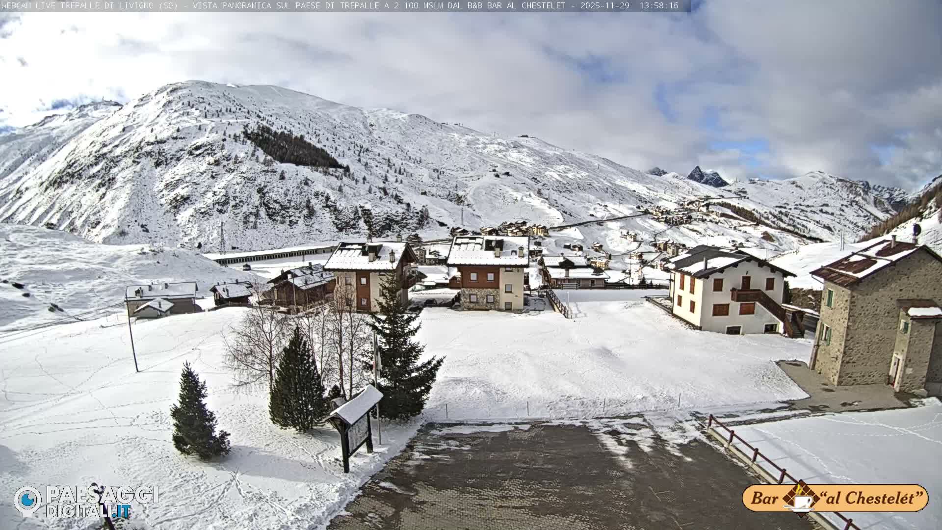 Livigno, Trepalle Live Cam - Sondrio, Lombardy, Italy