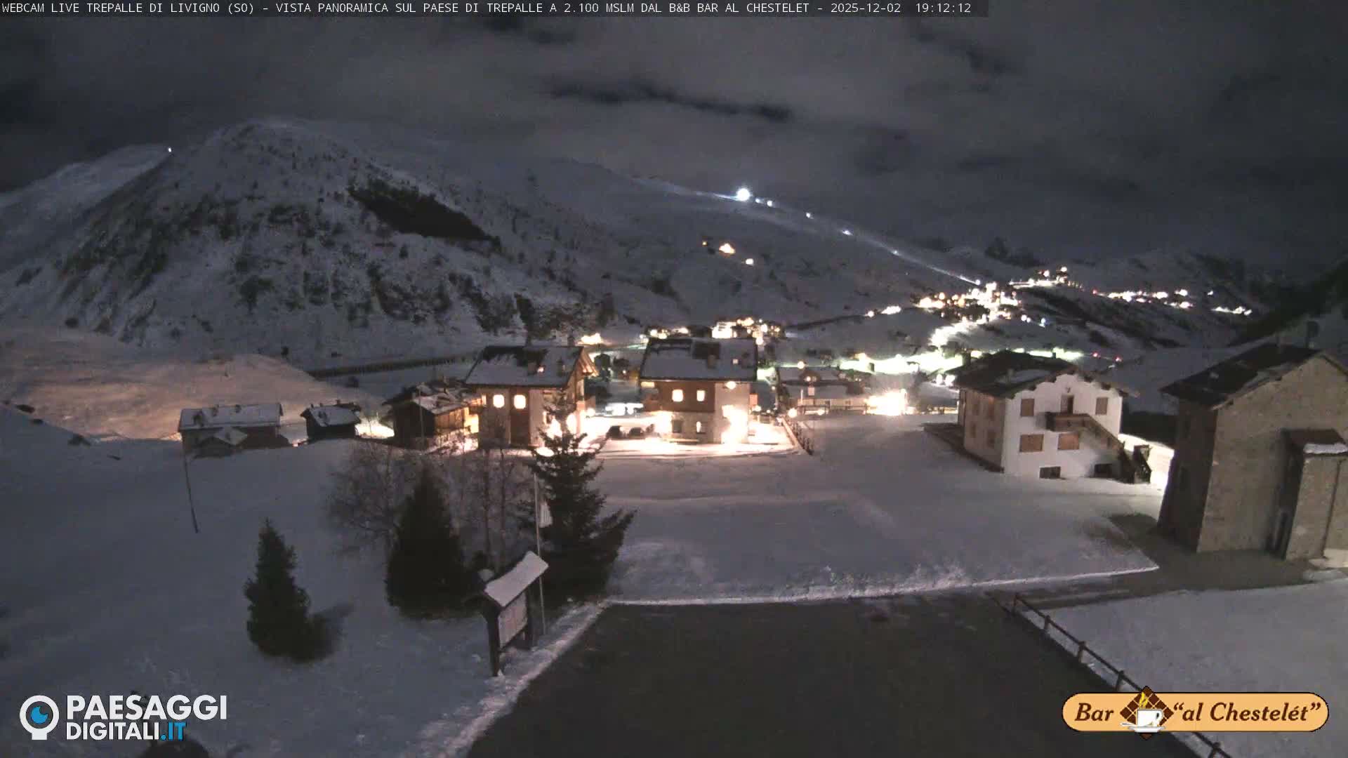 Livigno, Trepalle Live Cam - Sondrio, Lombardy, Italy