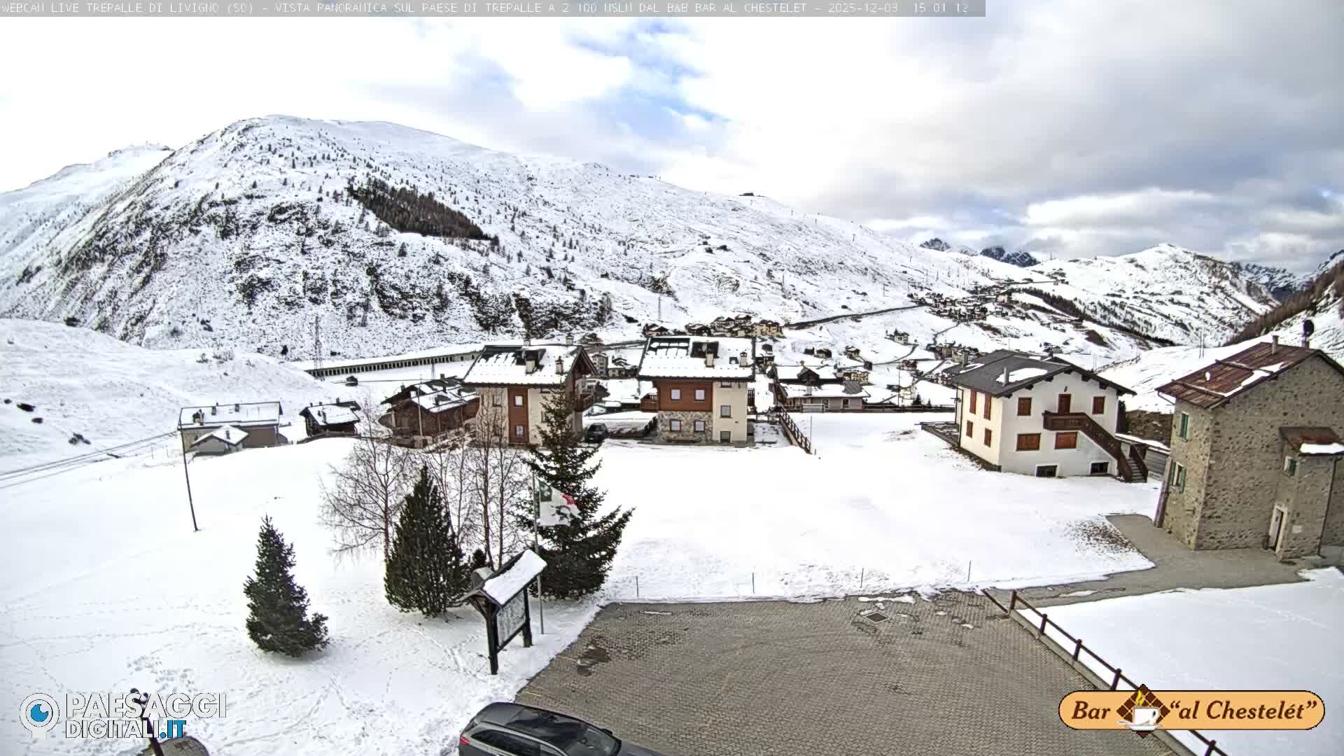 Livigno, Trepalle Live Cam - Sondrio, Lombardy, Italy