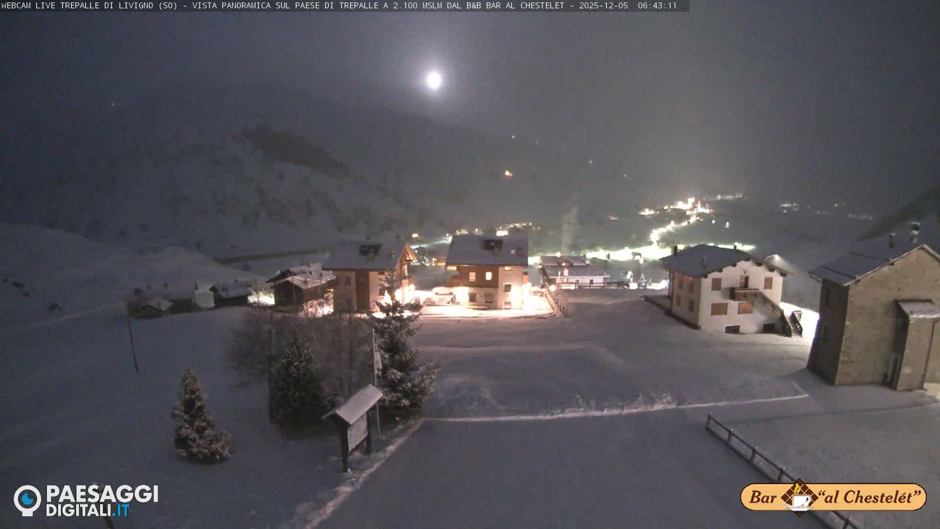 Livigno, Trepalle Live Cam - Sondrio, Lombardy, Italy