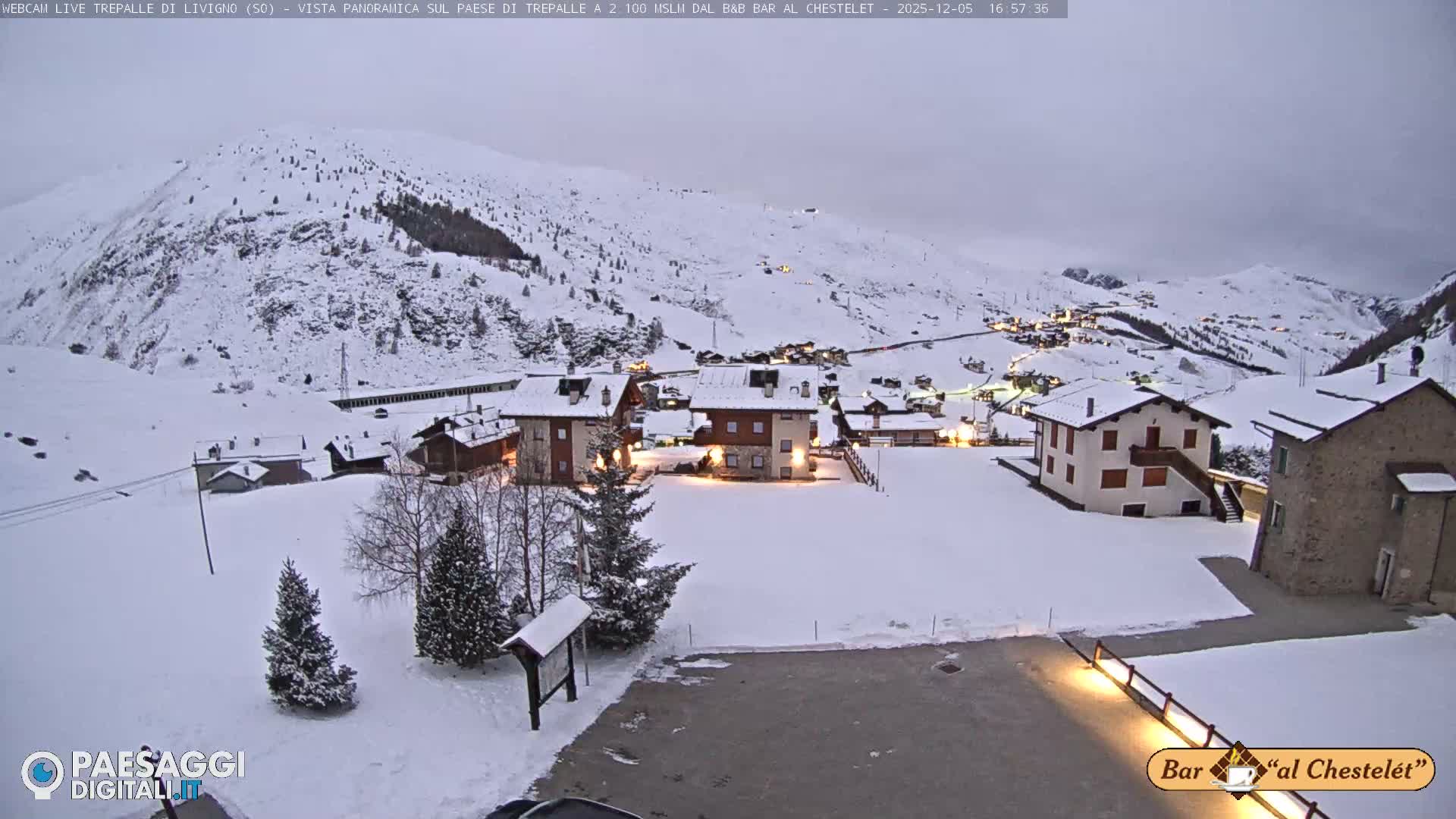 Livigno, Trepalle Live Cam - Sondrio, Lombardy, Italy
