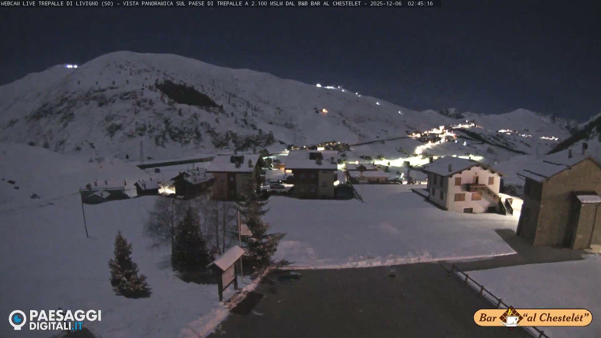 Livigno, Trepalle Live Cam - Sondrio, Lombardy, Italy