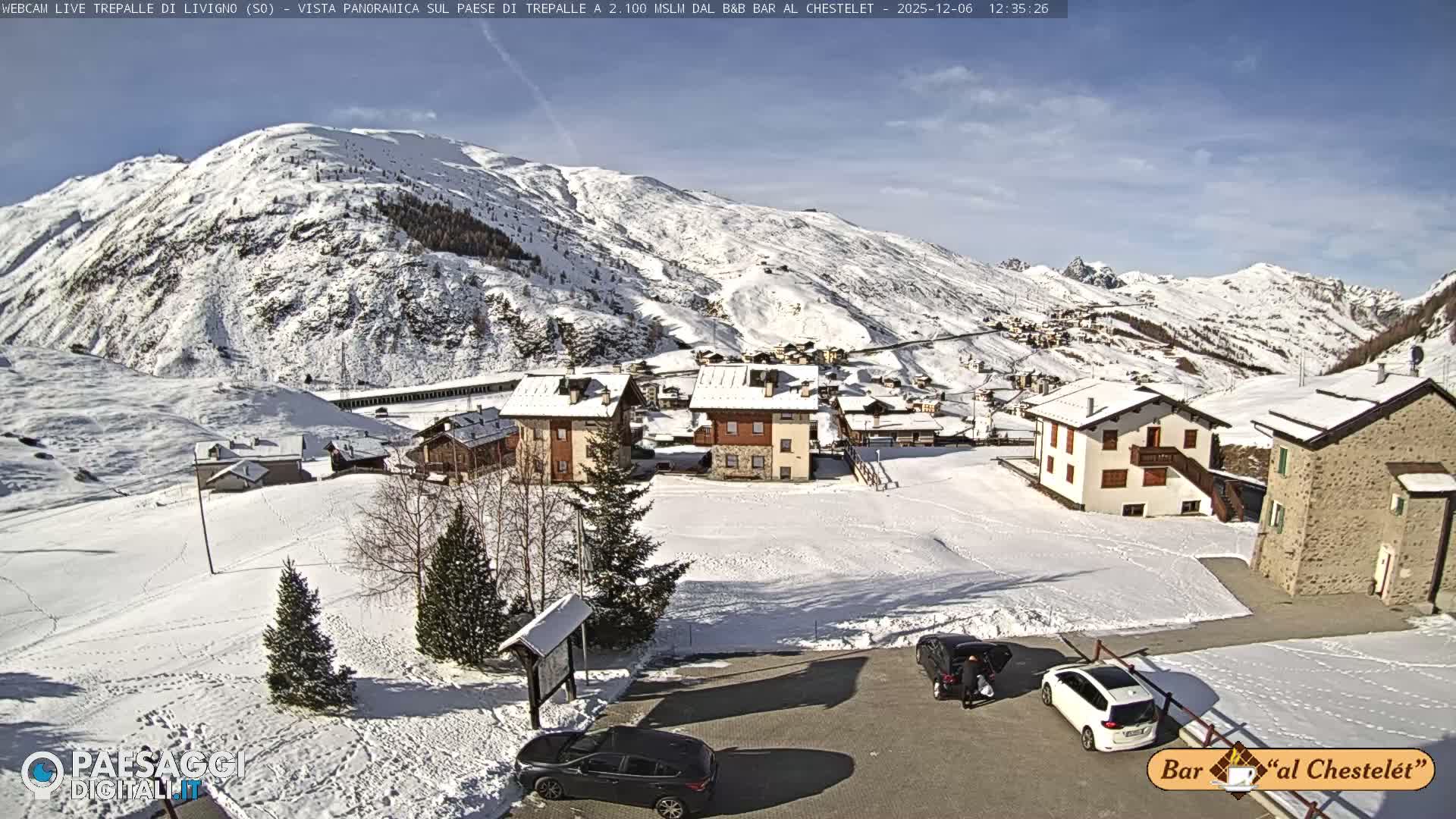 Livigno, Trepalle Live Cam - Sondrio, Lombardy, Italy