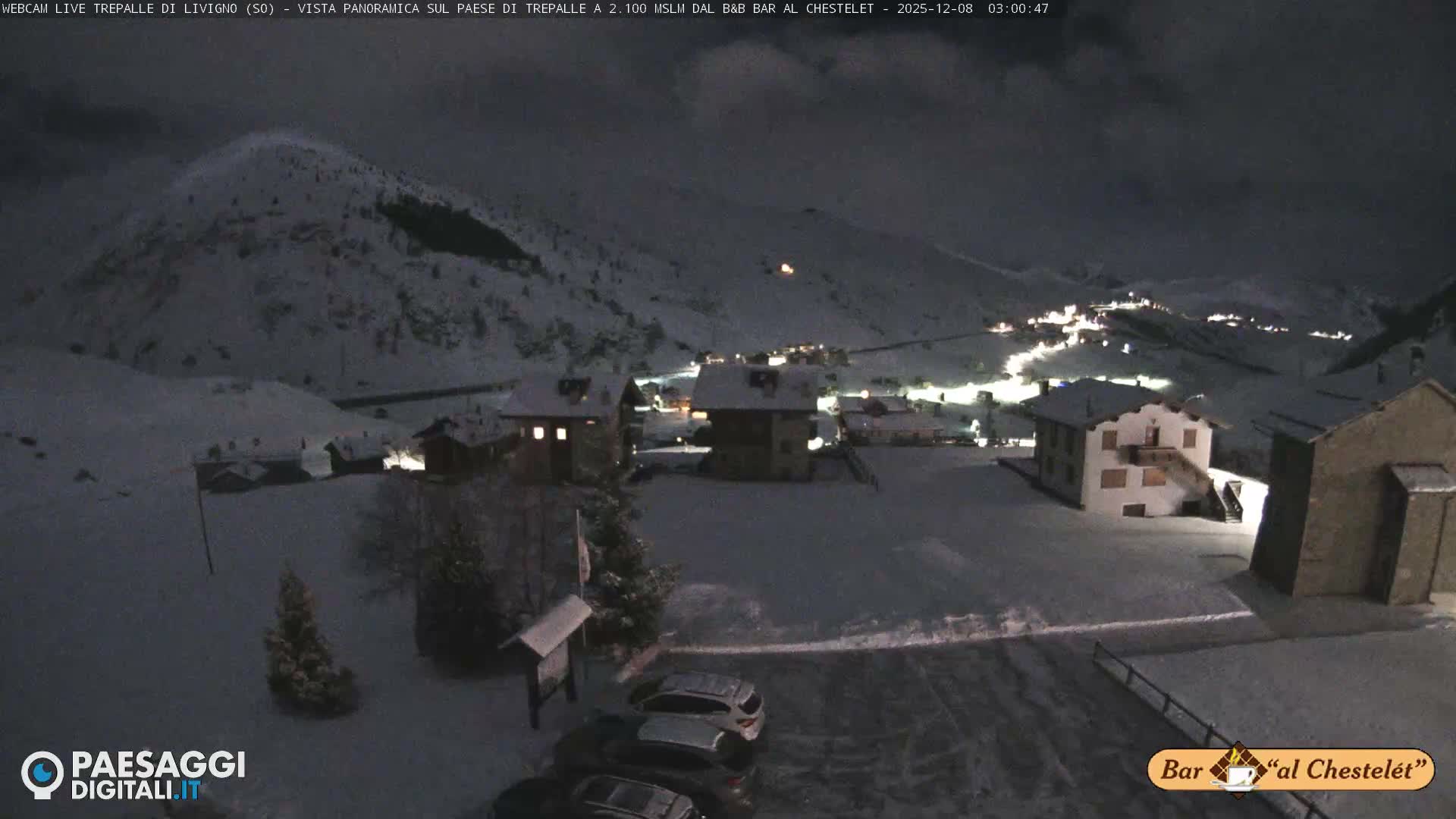 Livigno, Trepalle Live Cam - Sondrio, Lombardy, Italy