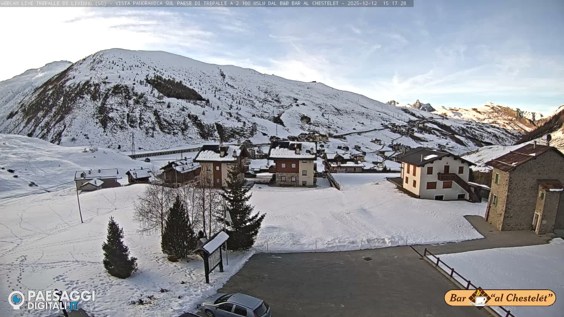 Livigno, Trepalle Live Cam - Sondrio, Lombardy, Italy