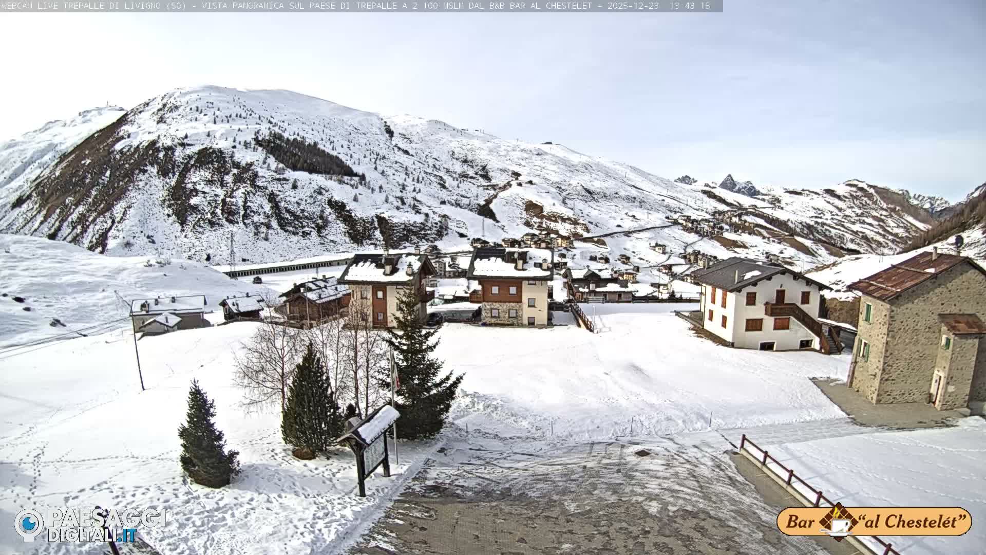 Livigno, Trepalle Live Cam - Sondrio, Lombardy, Italy