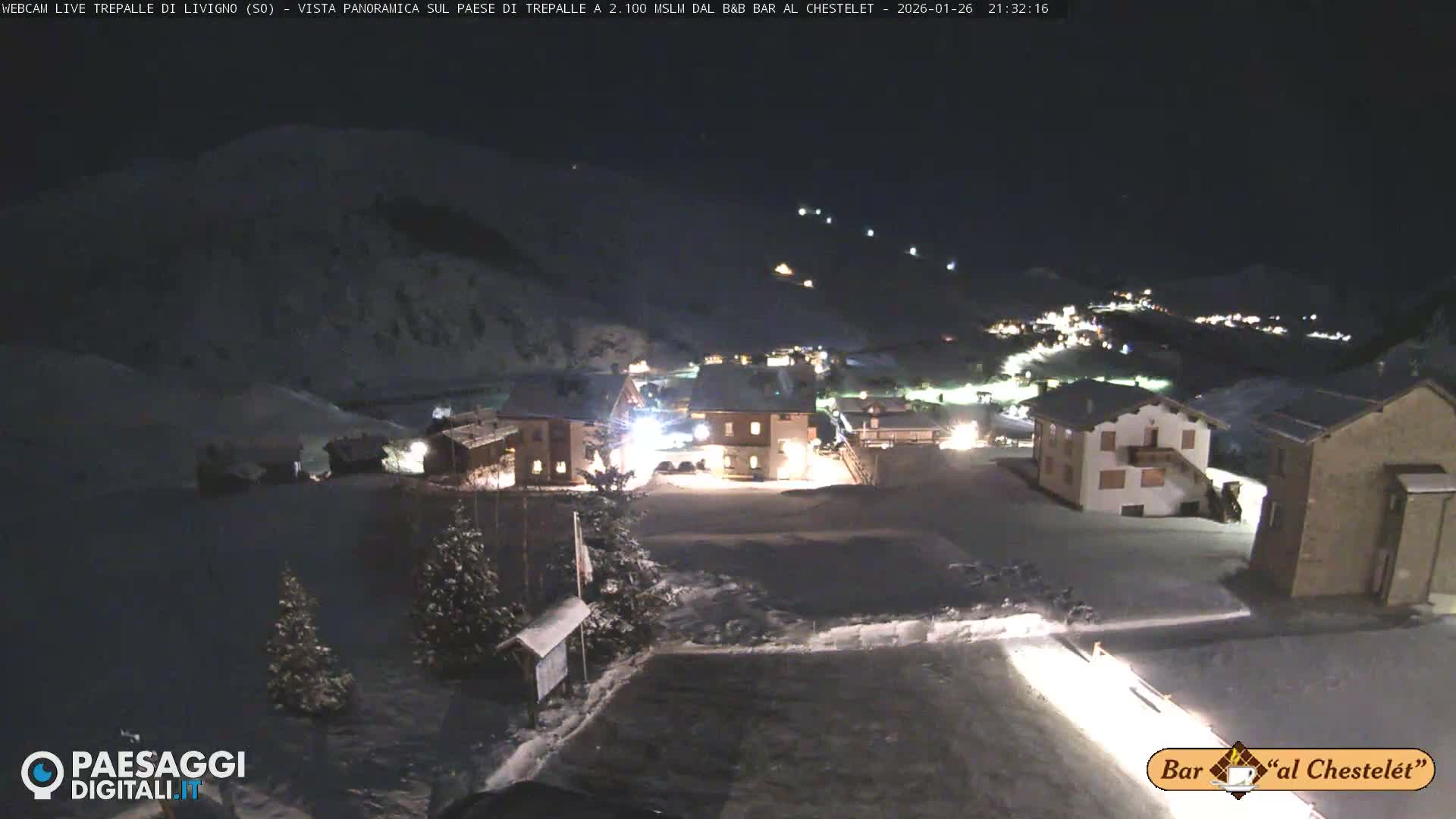 Livigno, Trepalle Live Cam - Sondrio, Lombardy, Italy