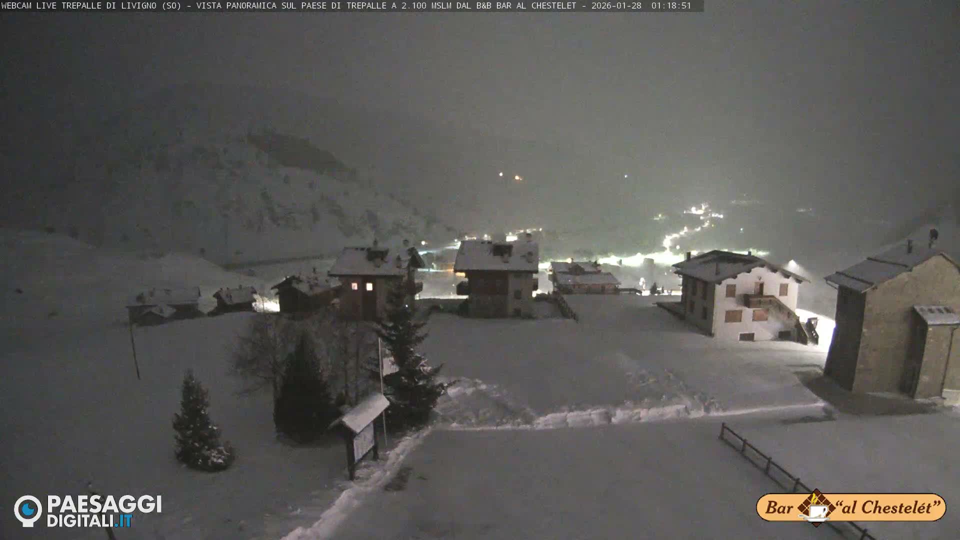 Livigno, Trepalle Live Cam - Sondrio, Lombardy, Italy