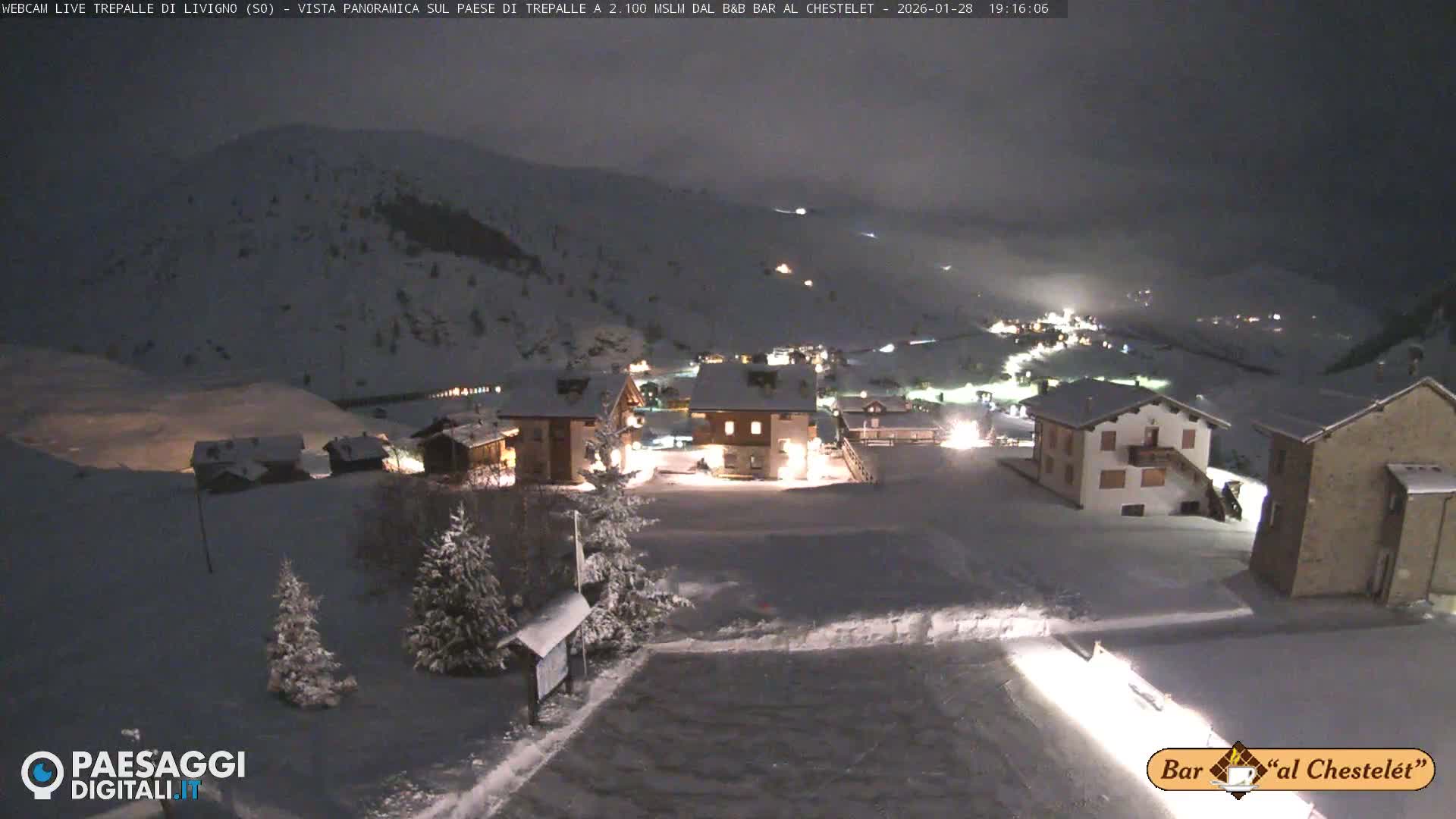 Livigno, Trepalle Live Cam - Sondrio, Lombardy, Italy