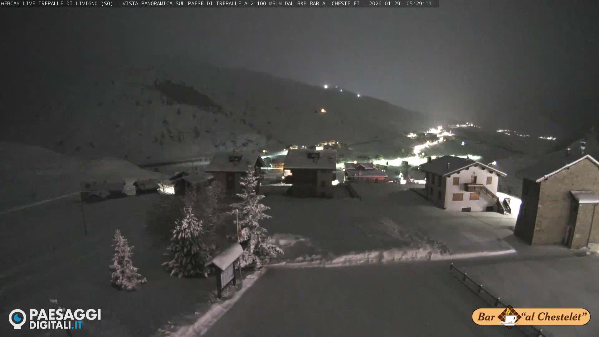 Livigno, Trepalle Live Cam - Sondrio, Lombardy, Italy