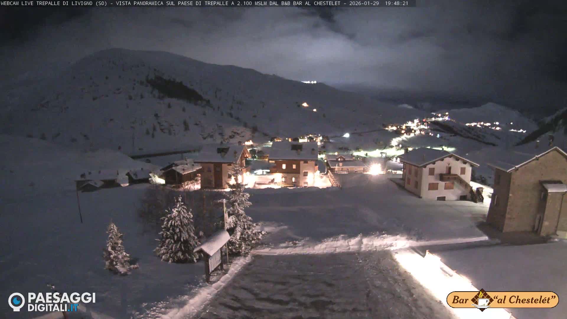 Livigno, Trepalle Live Cam - Sondrio, Lombardy, Italy