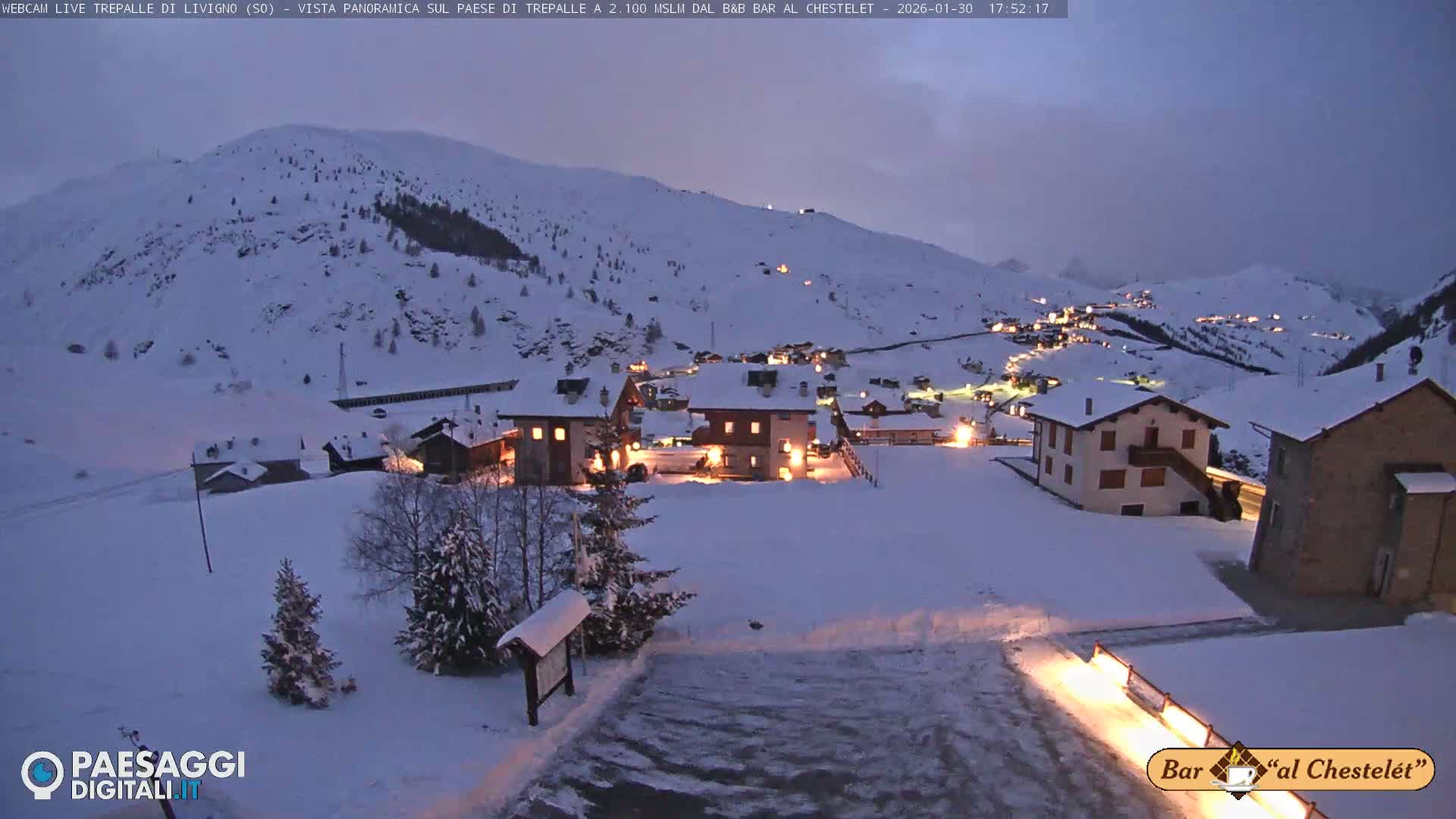 Livigno, Trepalle Live Cam - Sondrio, Lombardy, Italy