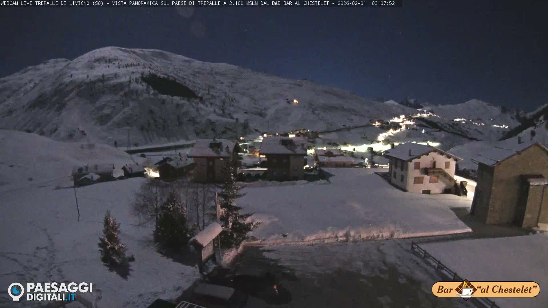 Livigno, Trepalle Live Cam - Sondrio, Lombardy, Italy