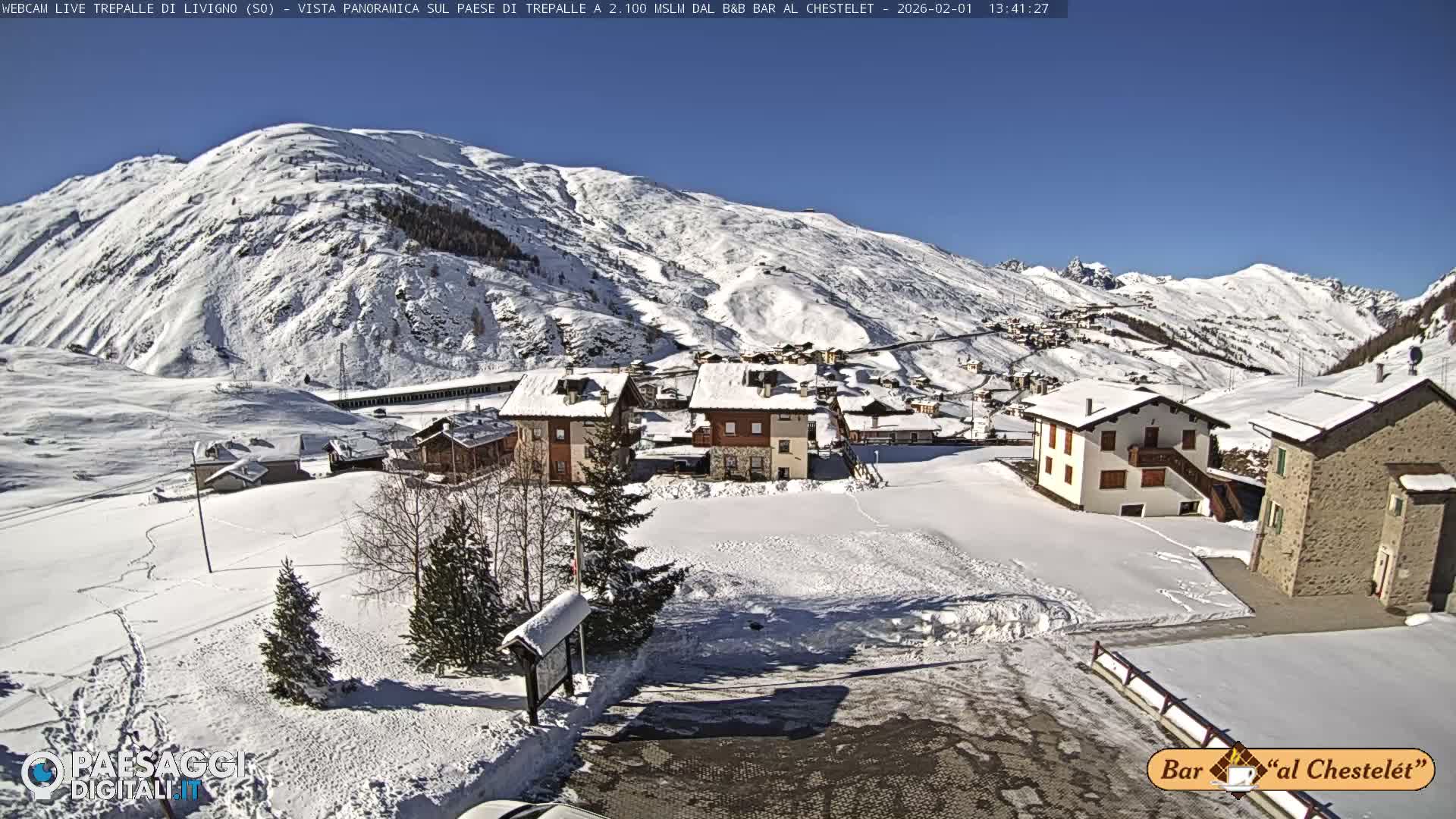 Livigno, Trepalle Live Cam - Sondrio, Lombardy, Italy