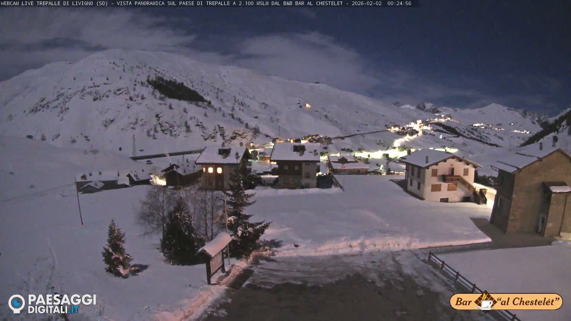 Livigno, Trepalle Live Cam - Sondrio, Lombardy, Italy