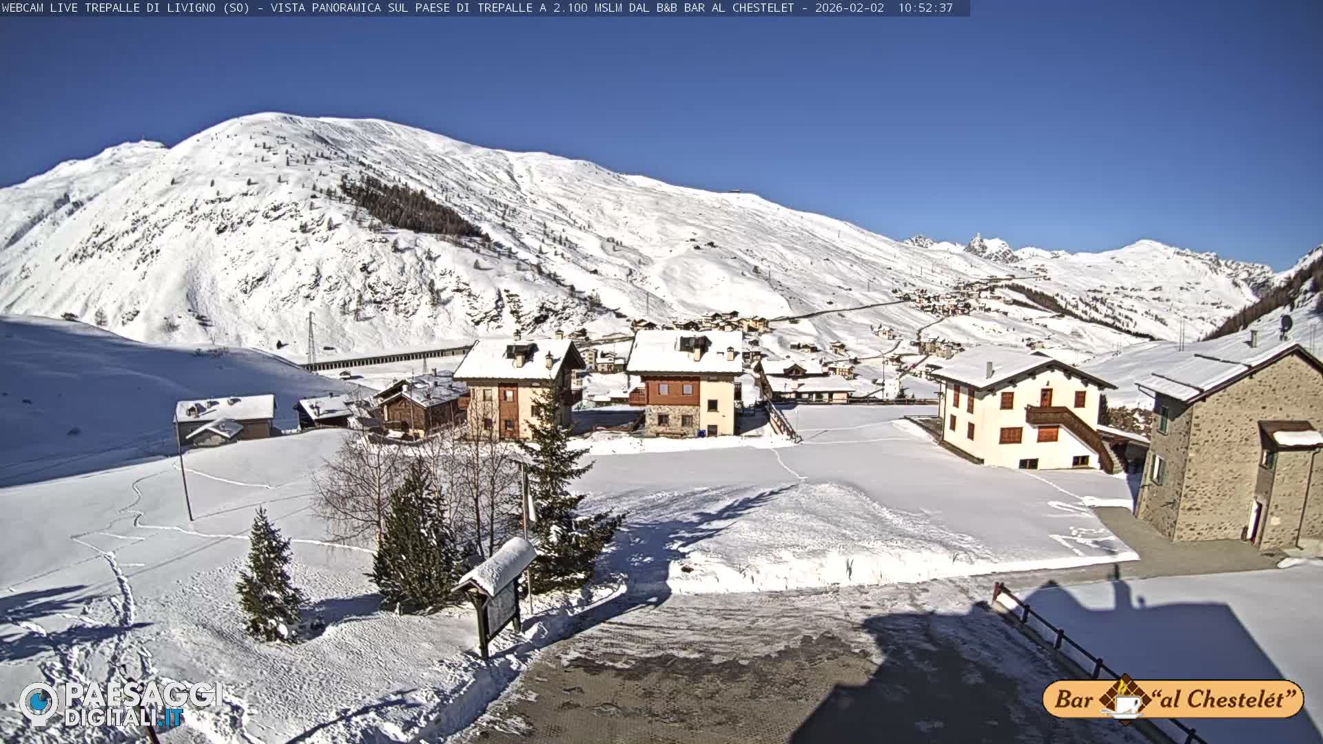 Livigno, Trepalle Live Cam - Sondrio, Lombardy, Italy