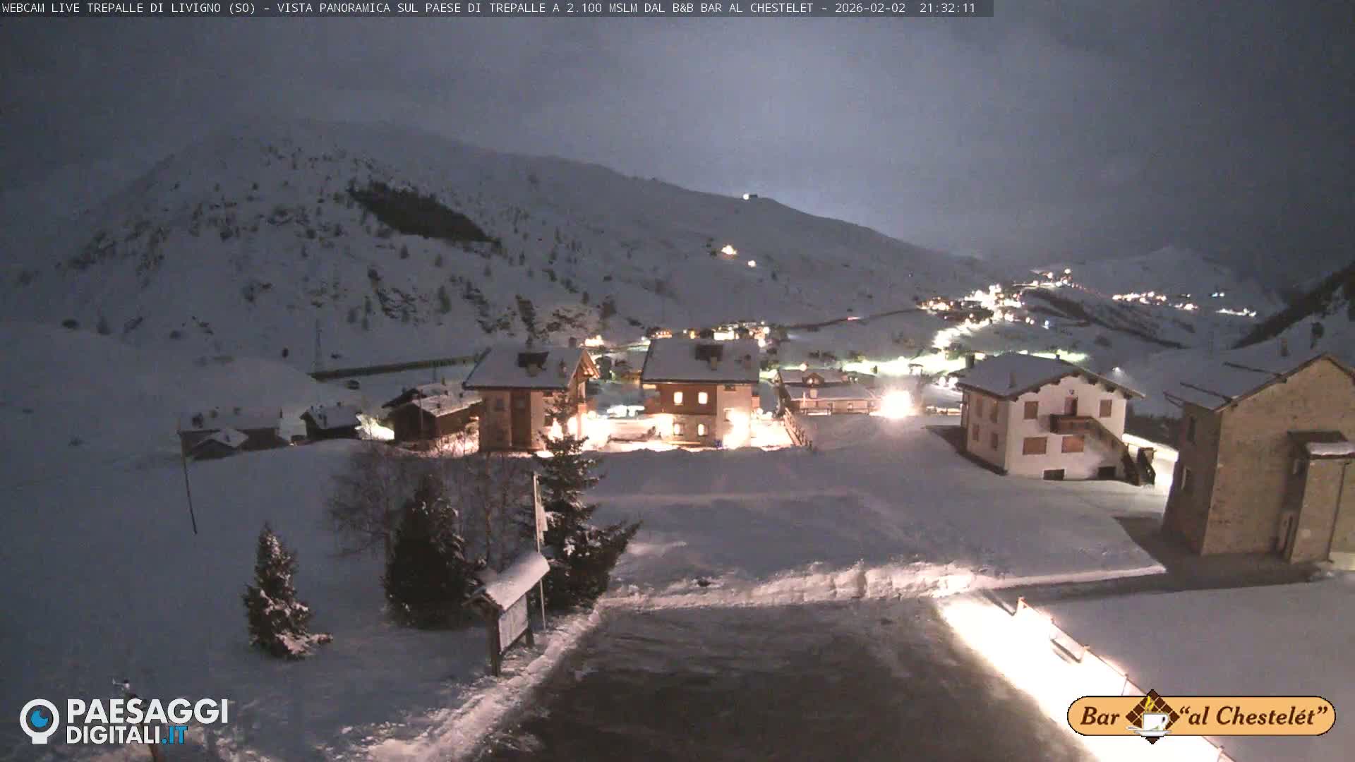 Livigno, Trepalle Live Cam - Sondrio, Lombardy, Italy
