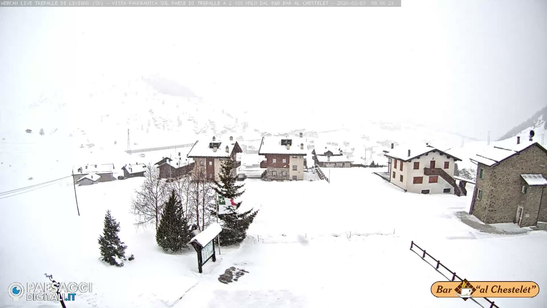 Livigno, Trepalle Live Cam - Sondrio, Lombardy, Italy