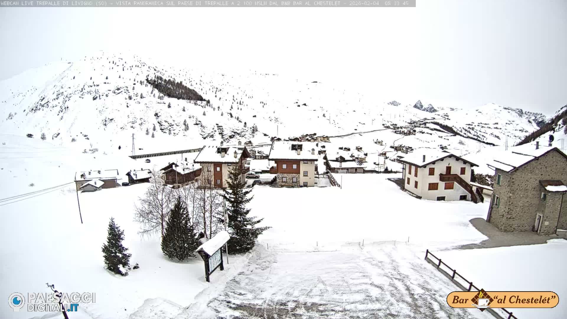 Livigno, Trepalle Live Cam - Sondrio, Lombardy, Italy