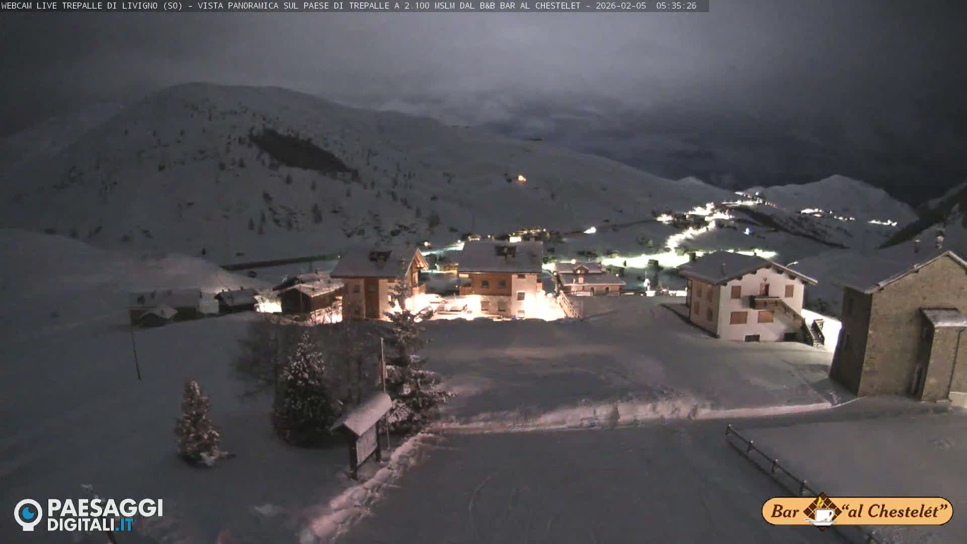 Livigno, Trepalle Live Cam - Sondrio, Lombardy, Italy