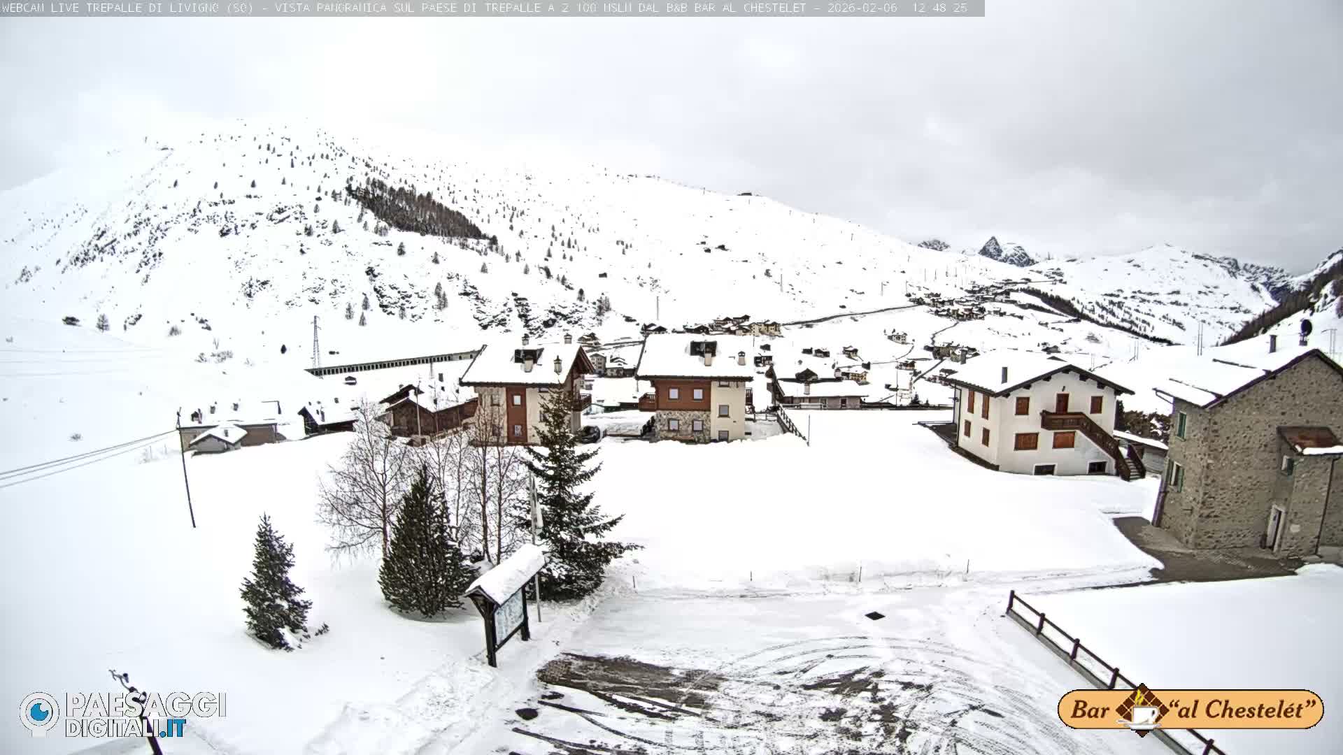 Livigno, Trepalle Live Cam - Sondrio, Lombardy, Italy