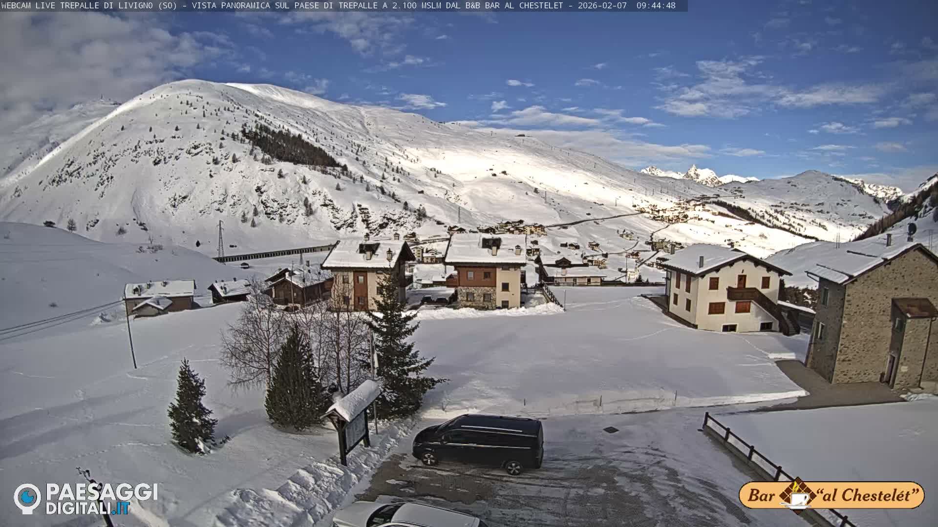 Livigno, Trepalle Live Cam - Sondrio, Lombardy, Italy