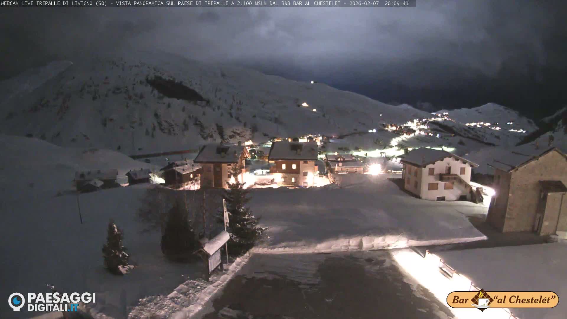 Livigno, Trepalle Live Cam - Sondrio, Lombardy, Italy