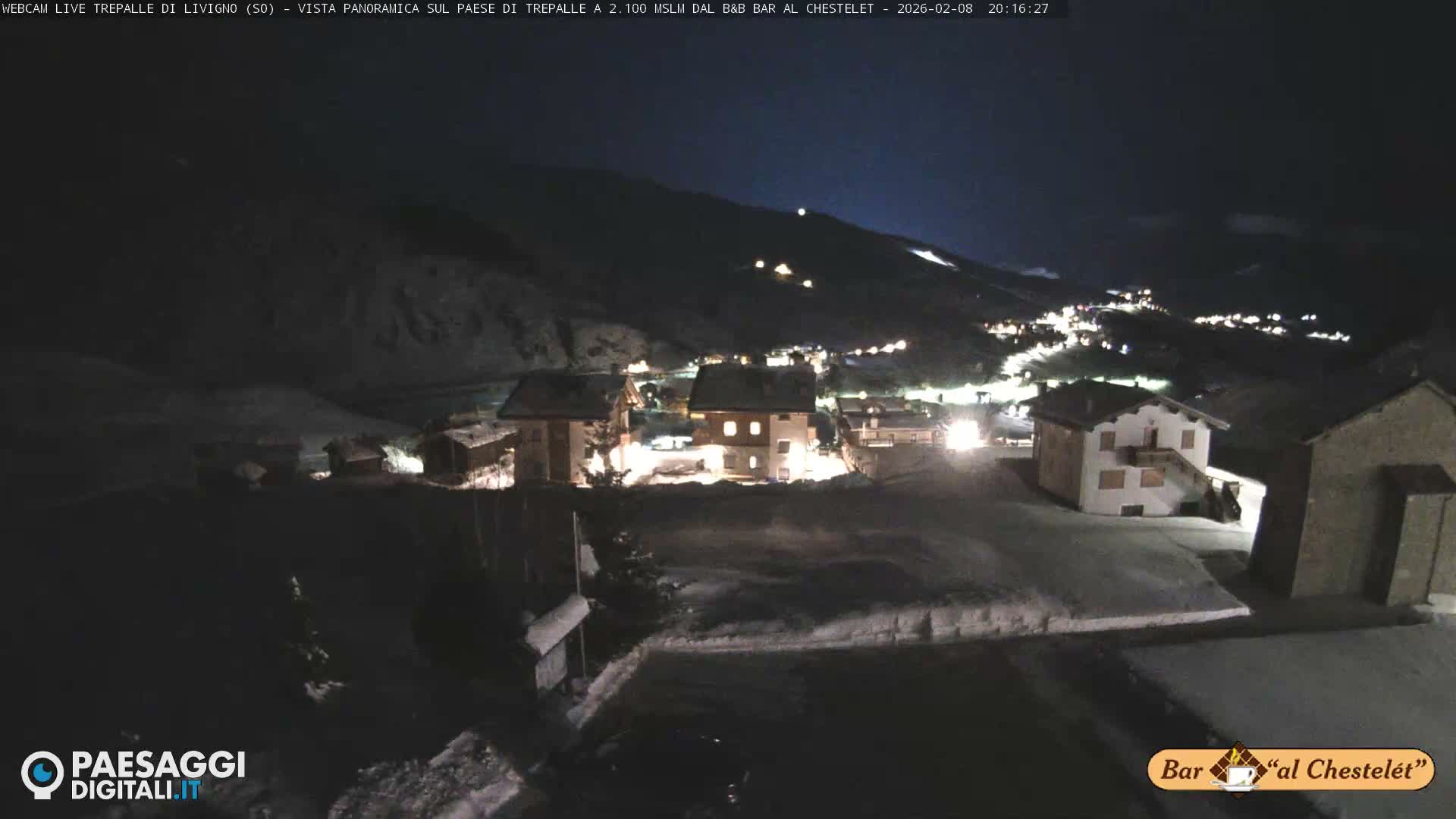 Livigno, Trepalle Live Cam - Sondrio, Lombardy, Italy