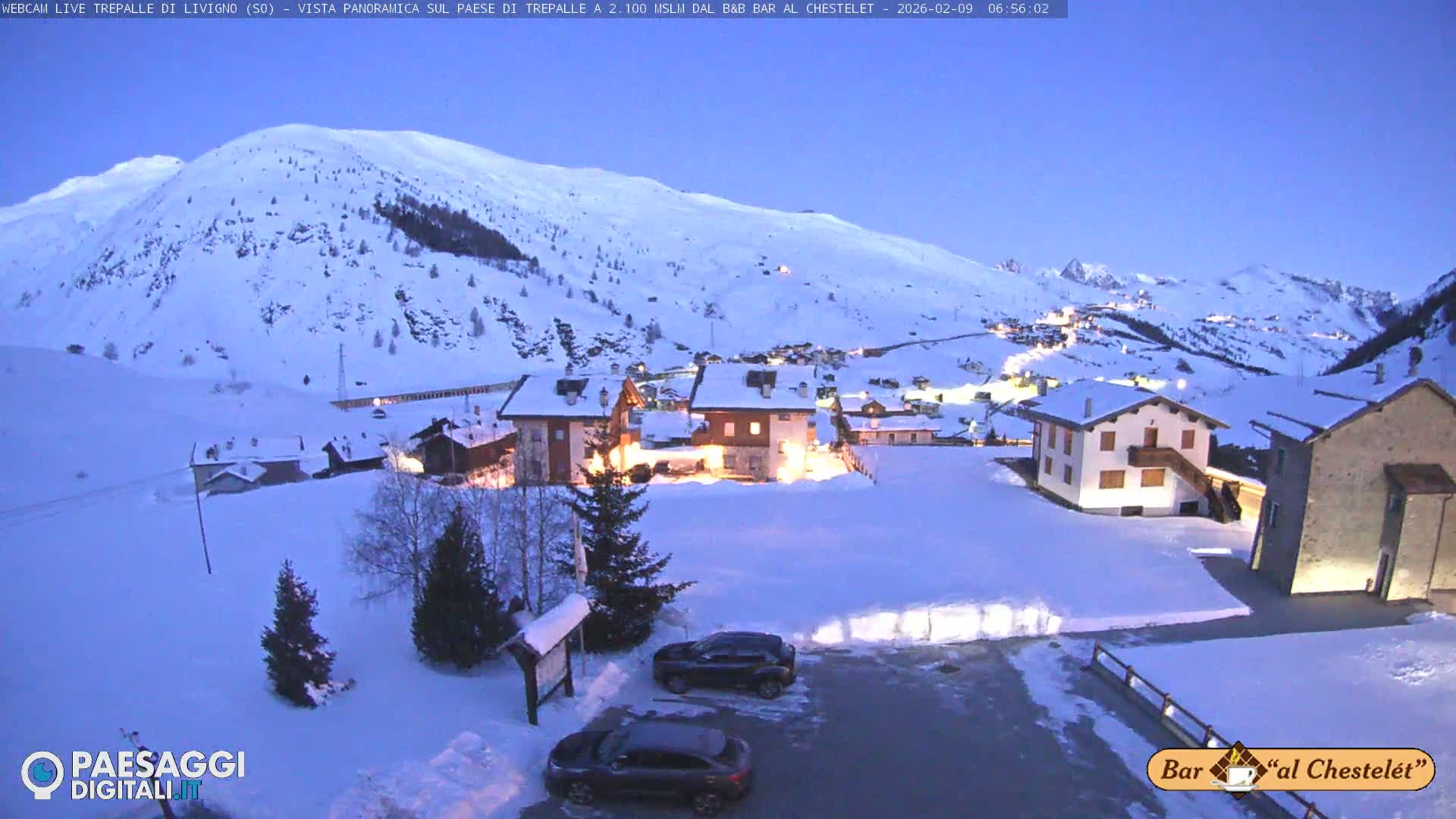 Livigno, Trepalle Live Cam - Sondrio, Lombardy, Italy