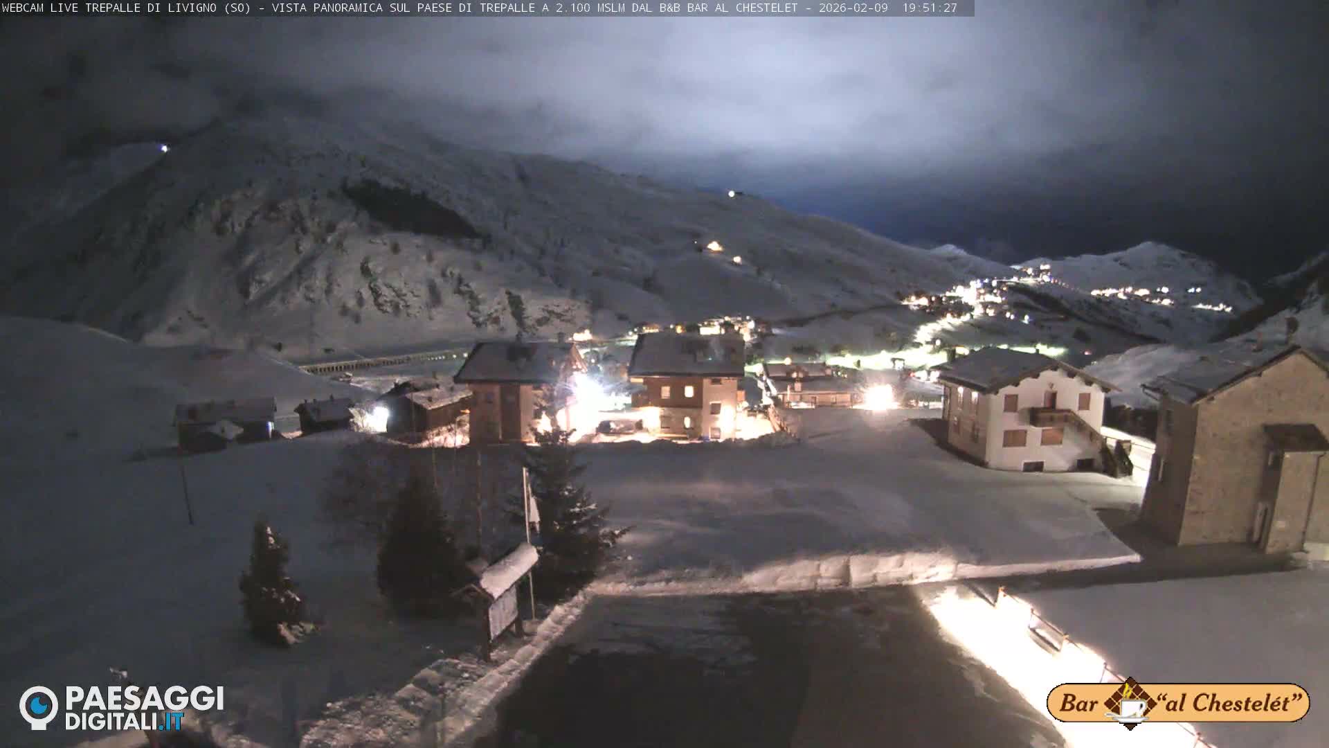 Livigno, Trepalle Live Cam - Sondrio, Lombardy, Italy