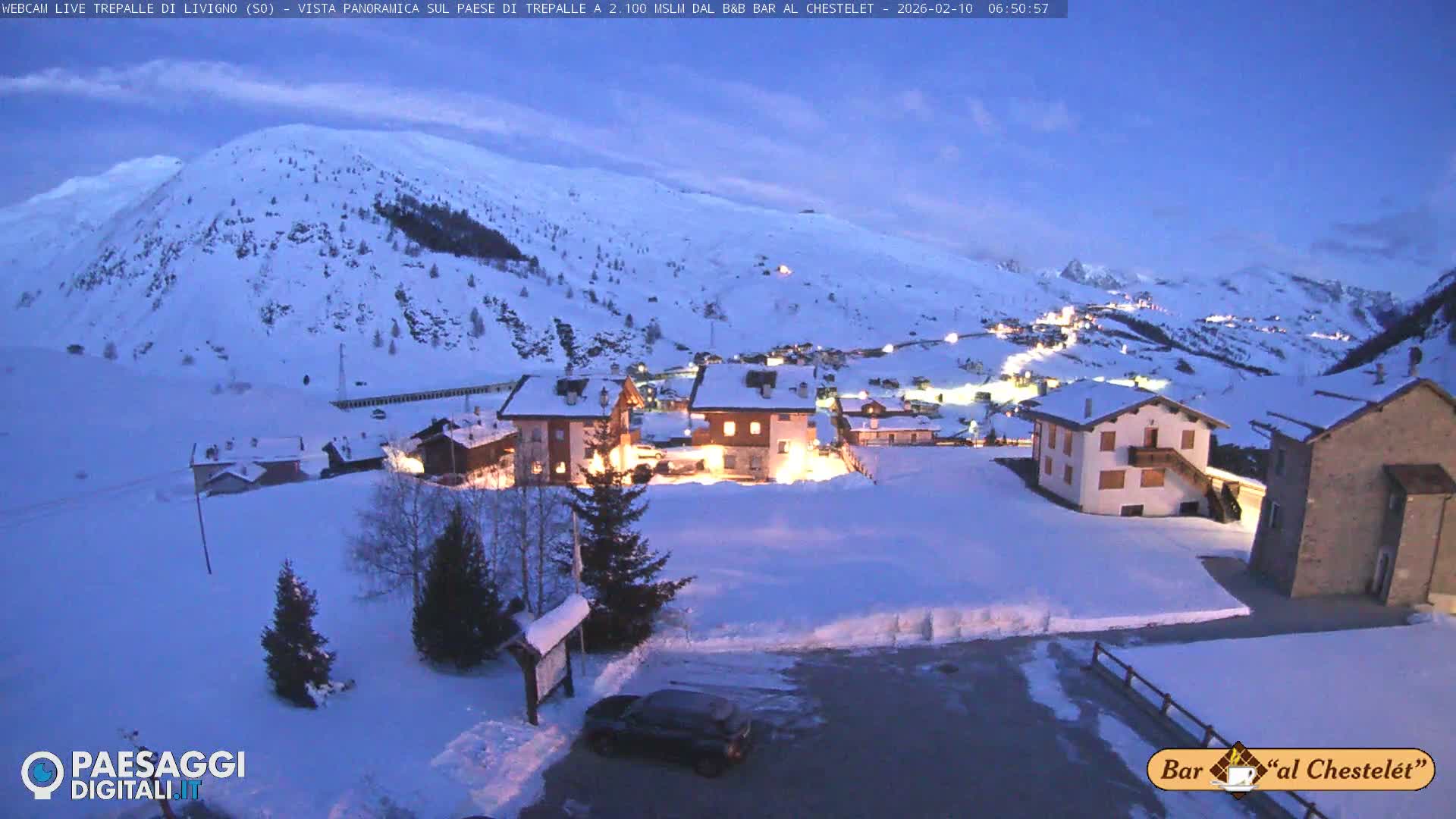 Livigno, Trepalle Live Cam - Sondrio, Lombardy, Italy