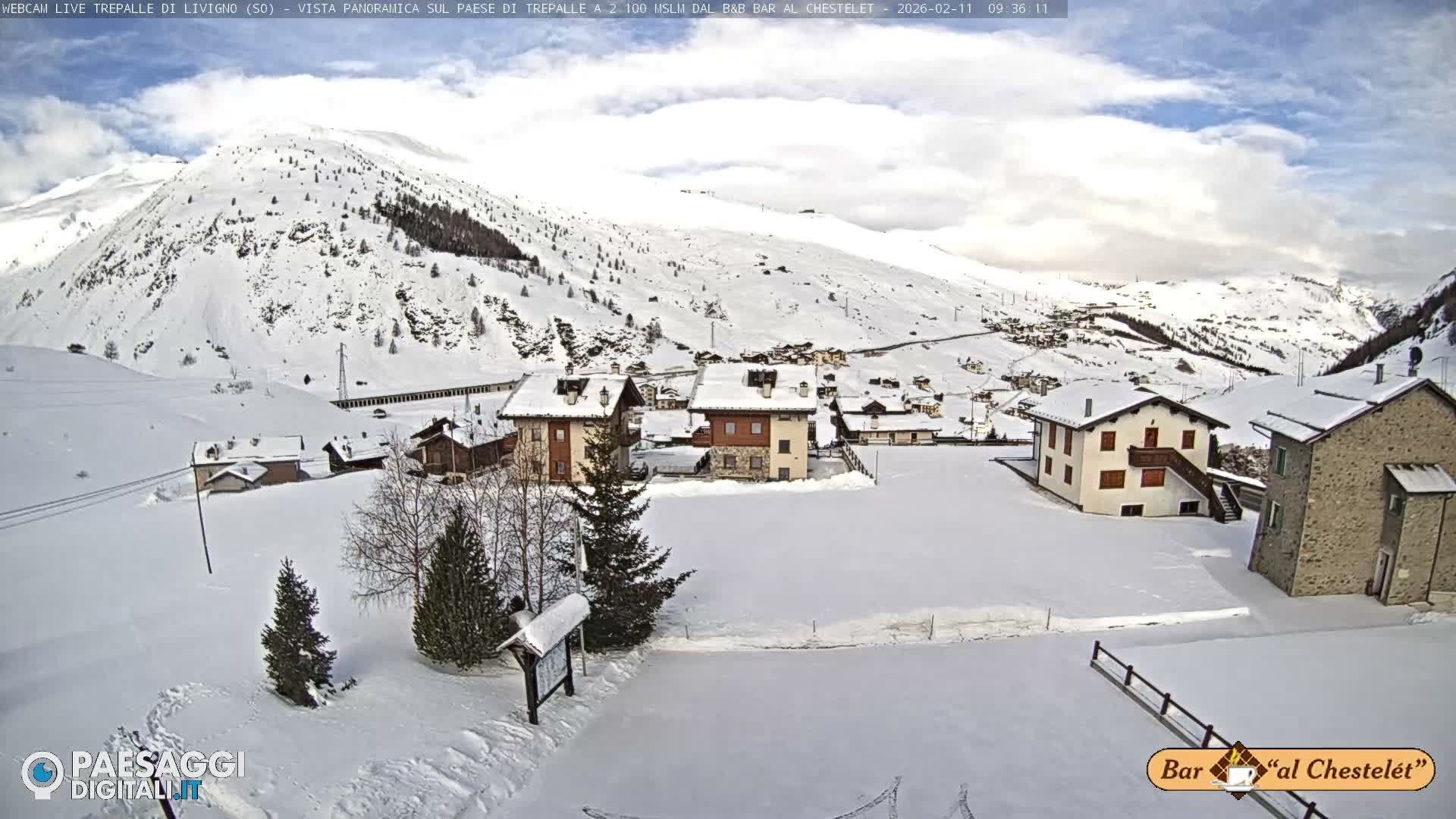 Livigno, Trepalle Live Cam - Sondrio, Lombardy, Italy
