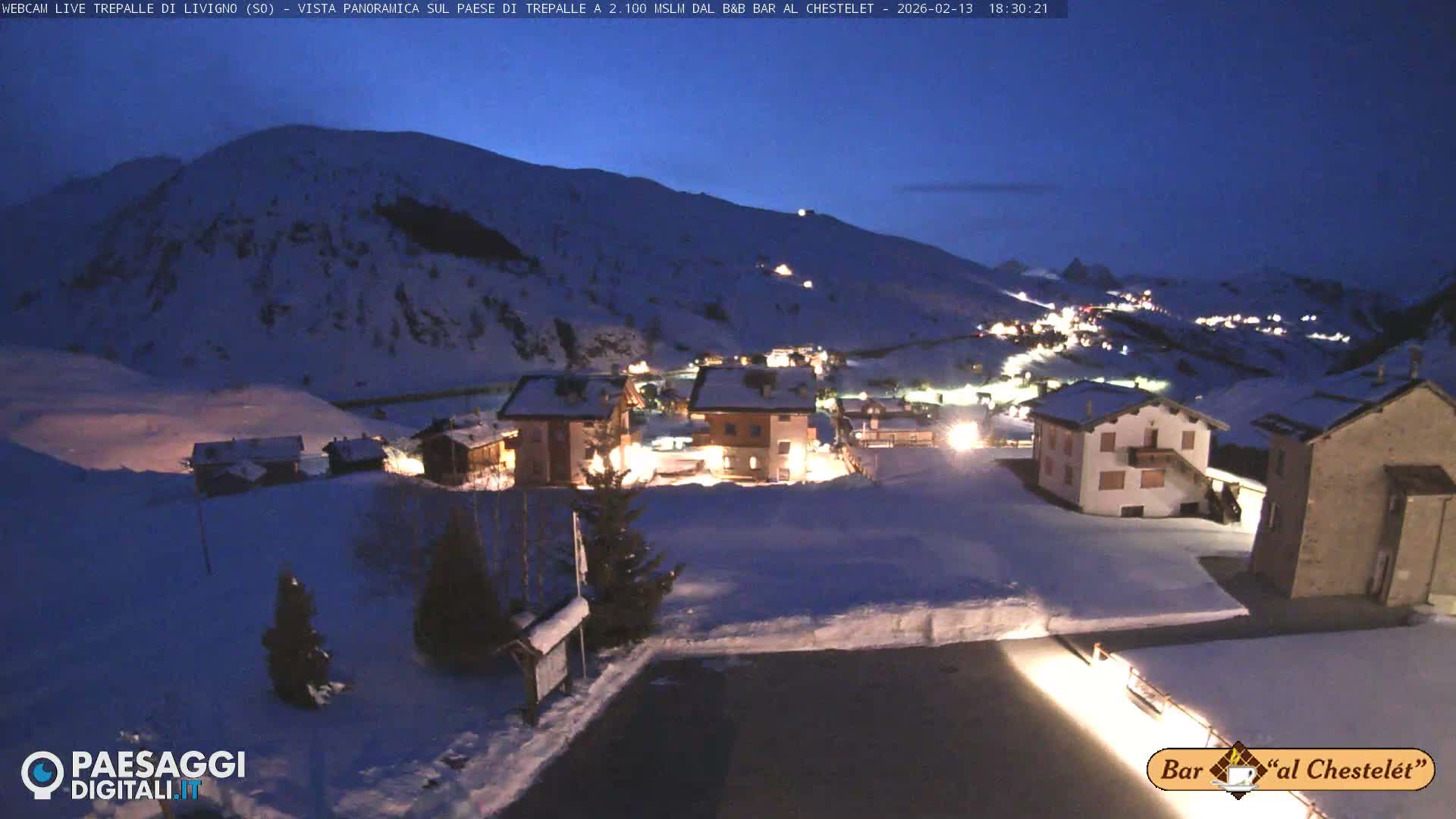 Livigno, Trepalle Live Cam - Sondrio, Lombardy, Italy