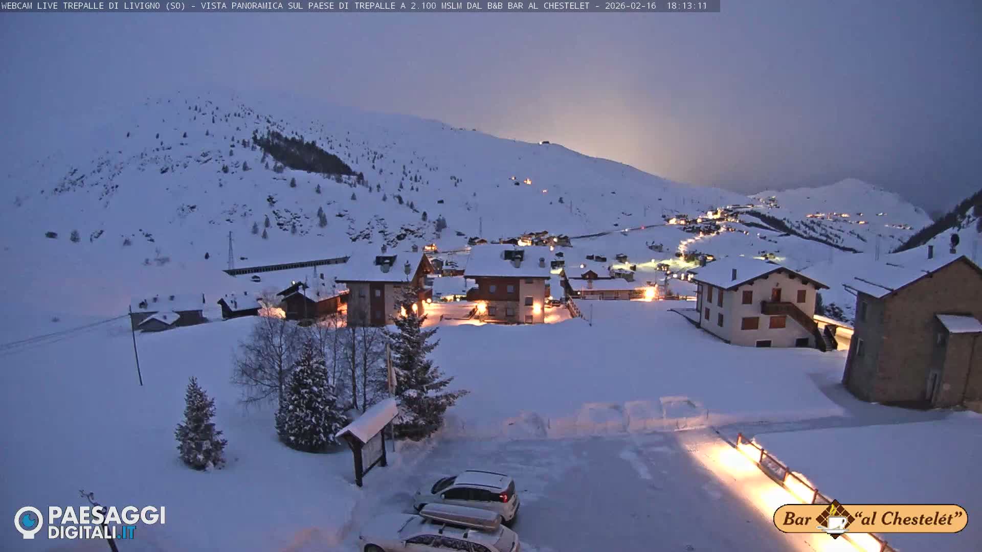 Livigno, Trepalle Live Cam - Sondrio, Lombardy, Italy