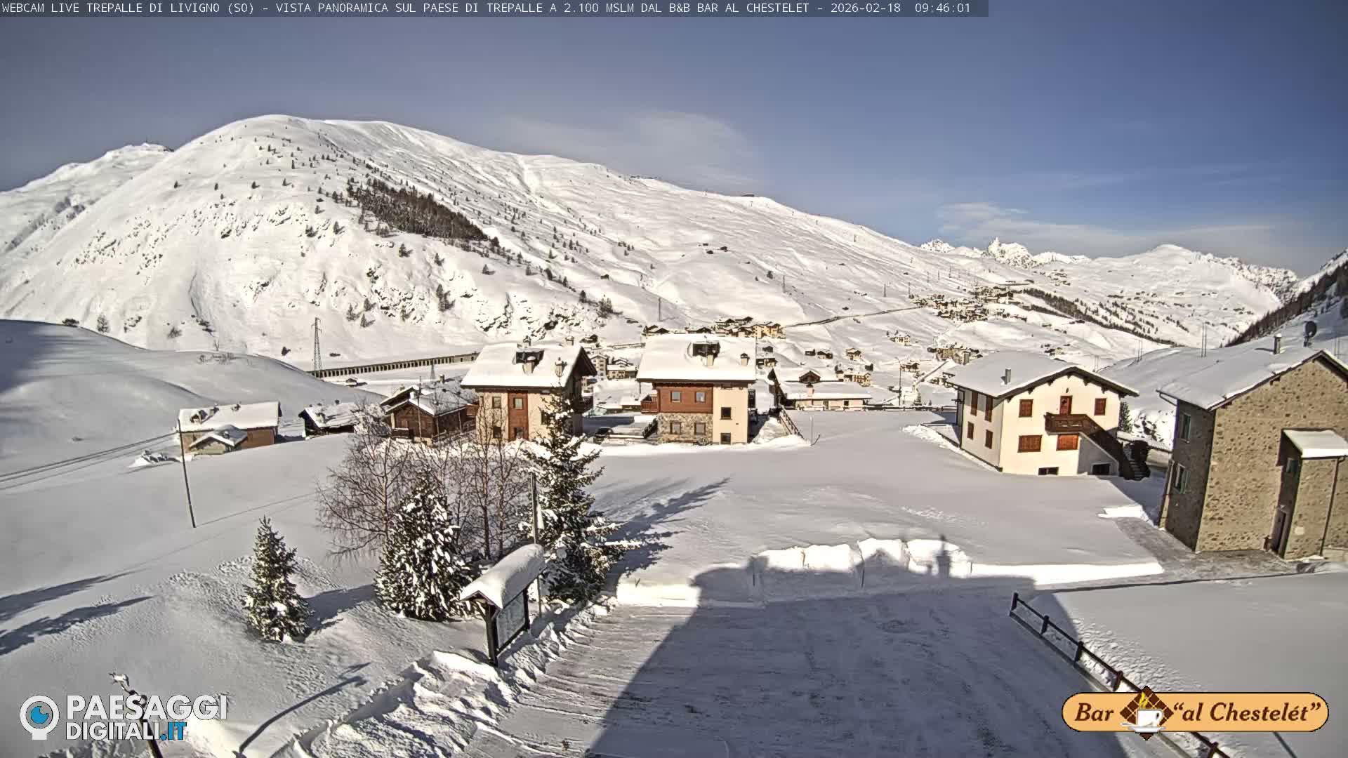 Livigno, Trepalle Live Cam - Sondrio, Lombardy, Italy