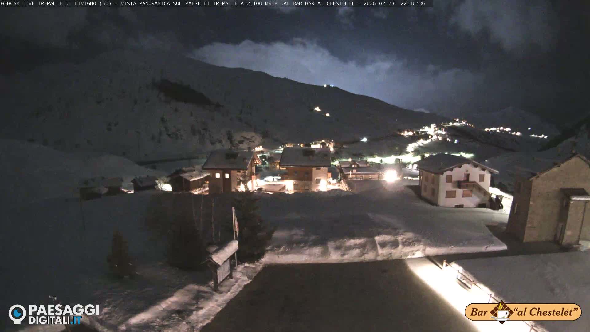 Livigno, Trepalle Live Cam - Sondrio, Lombardy, Italy