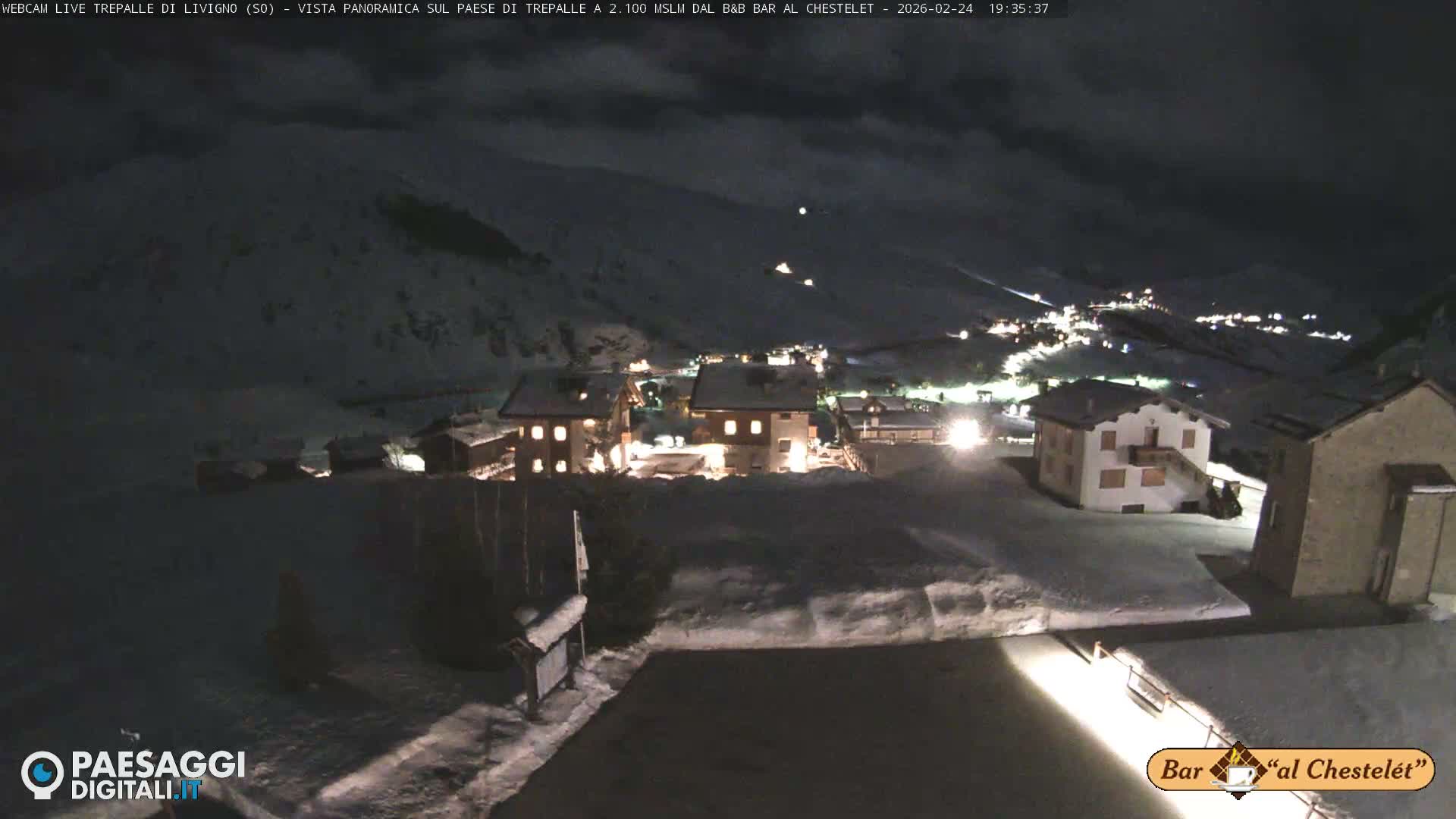 Livigno, Trepalle Live Cam - Sondrio, Lombardy, Italy