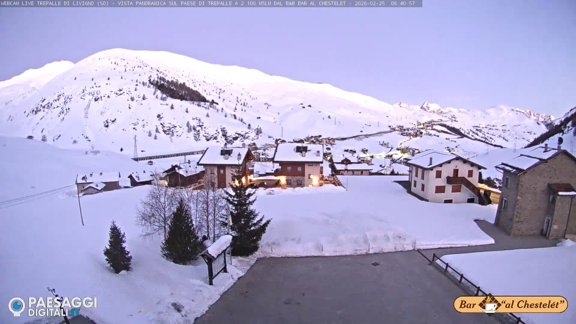 Livigno, Trepalle Live Cam - Sondrio, Lombardy, Italy