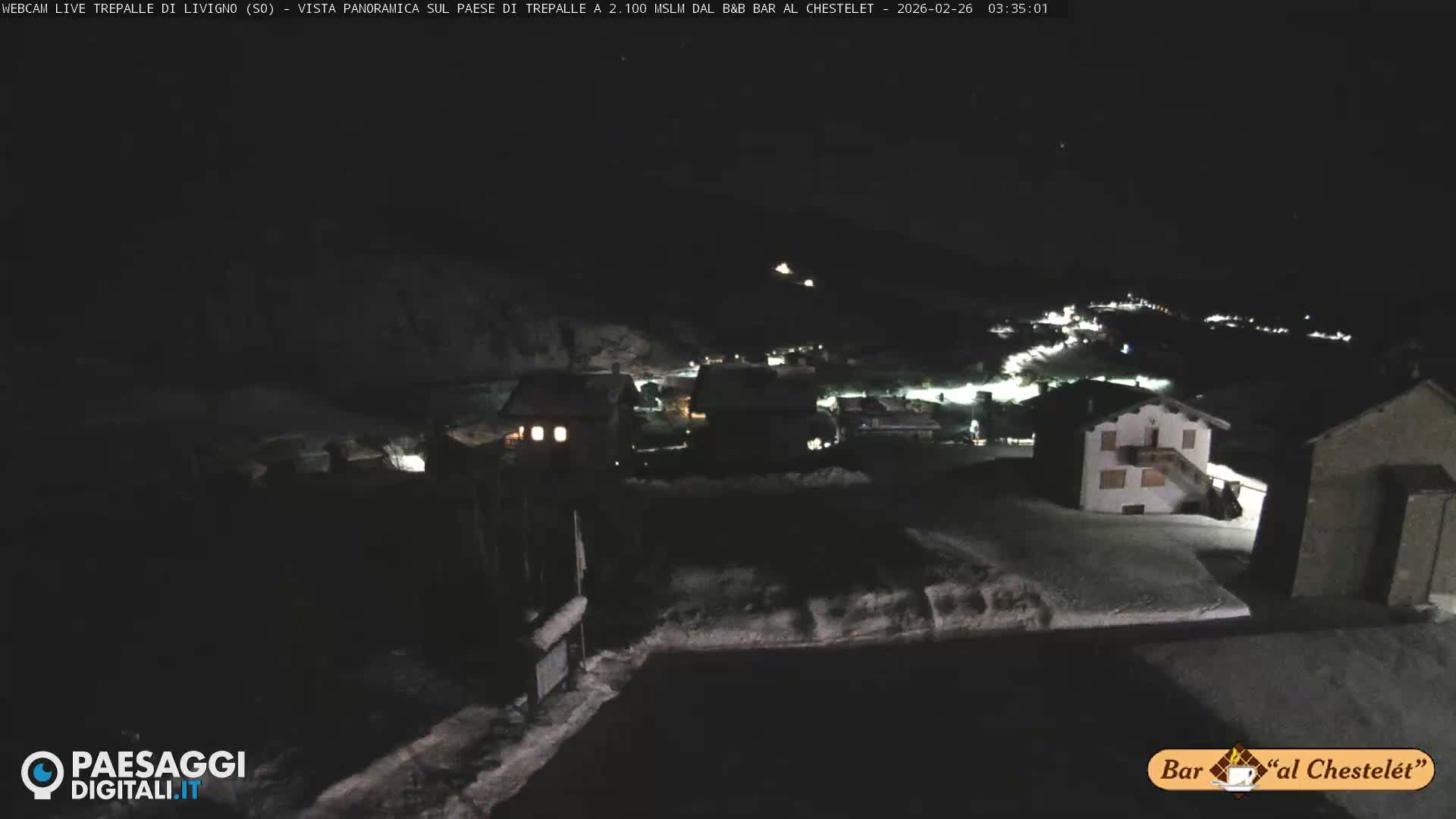 Livigno, Trepalle Live Cam - Sondrio, Lombardy, Italy