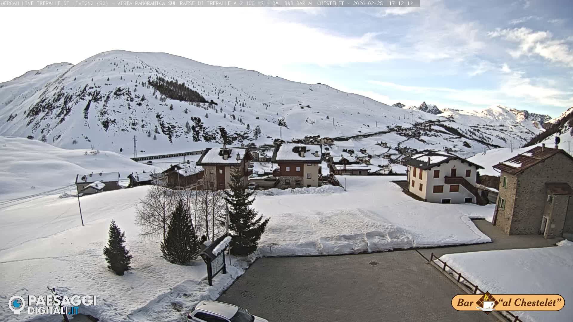 Livigno, Trepalle Live Cam - Sondrio, Lombardy, Italy