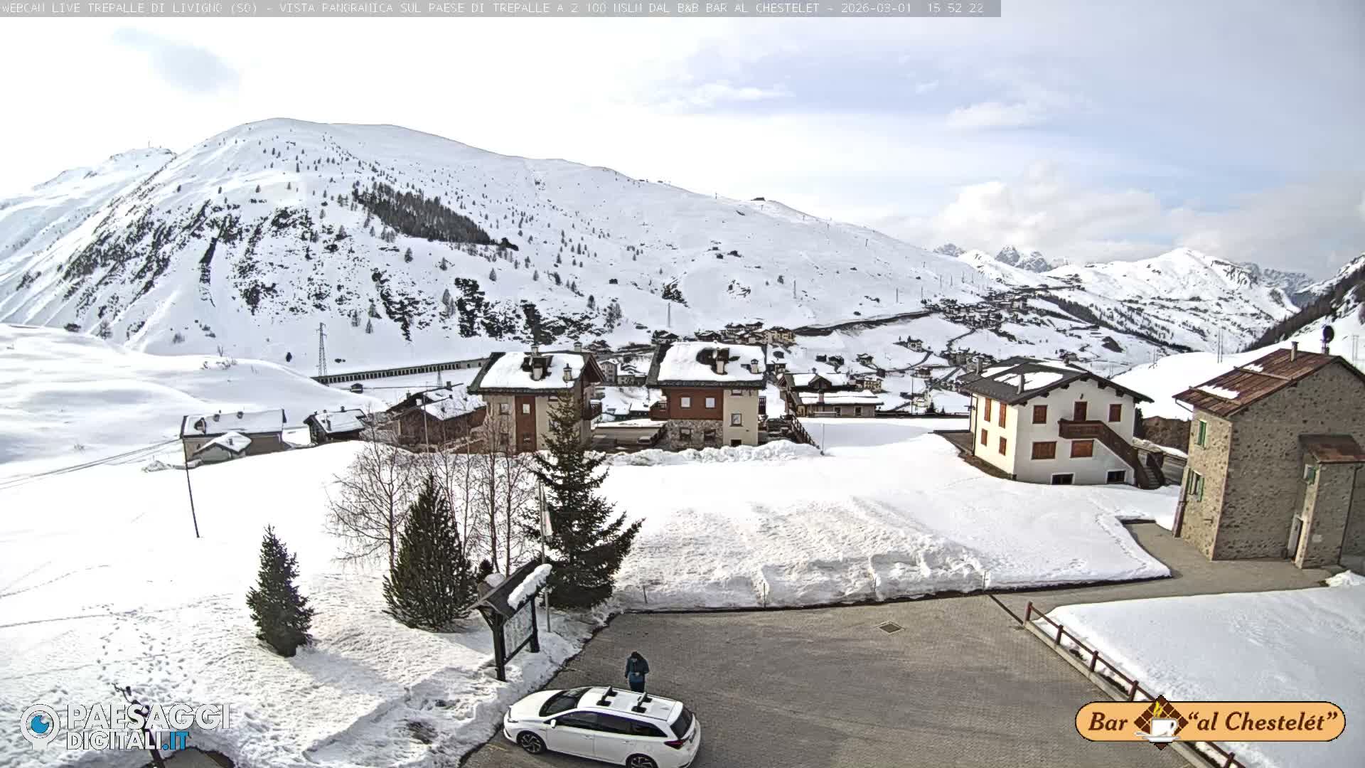 Livigno, Trepalle Live Cam - Sondrio, Lombardy, Italy