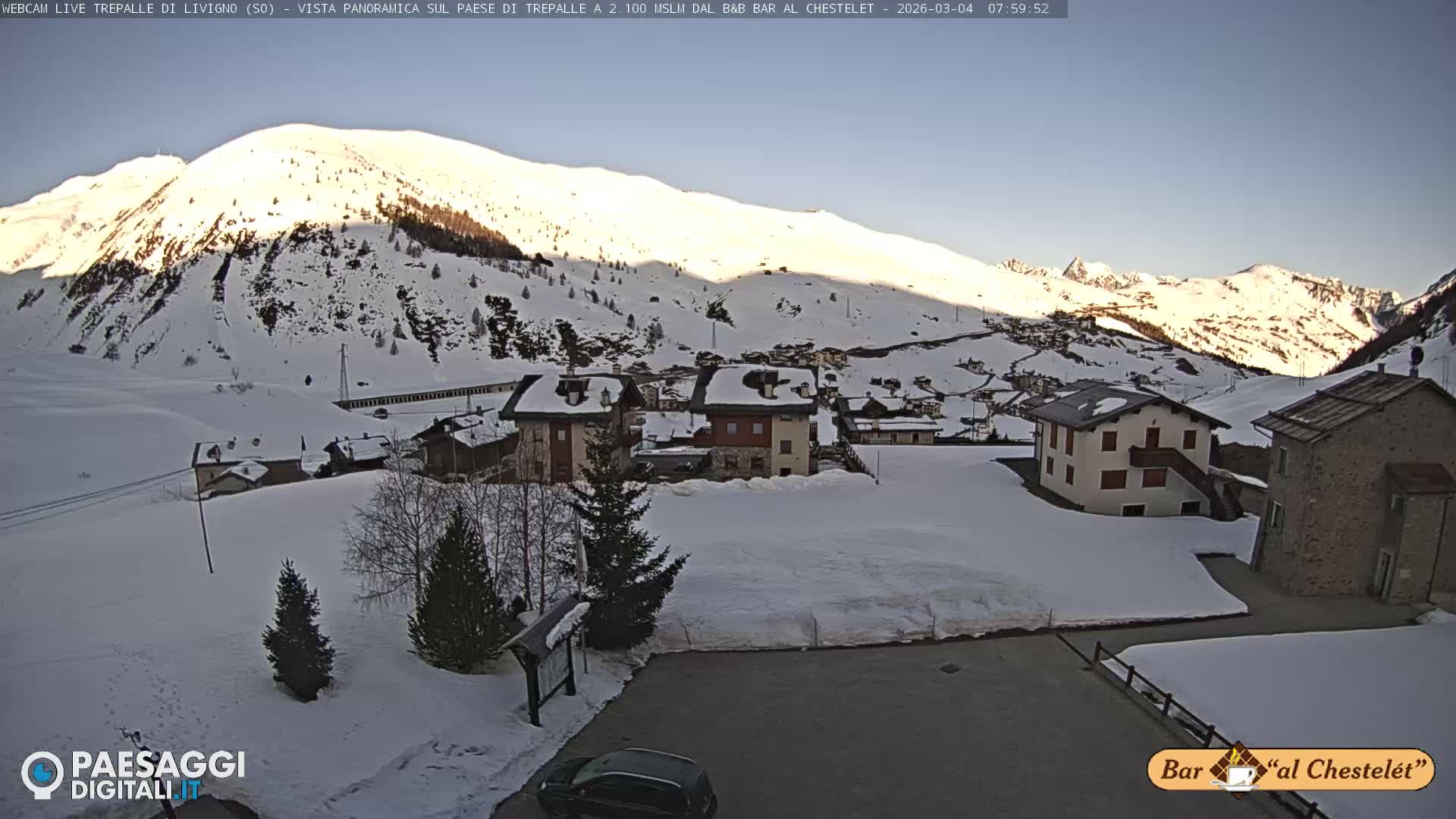 Livigno, Trepalle Live Cam - Sondrio, Lombardy, Italy