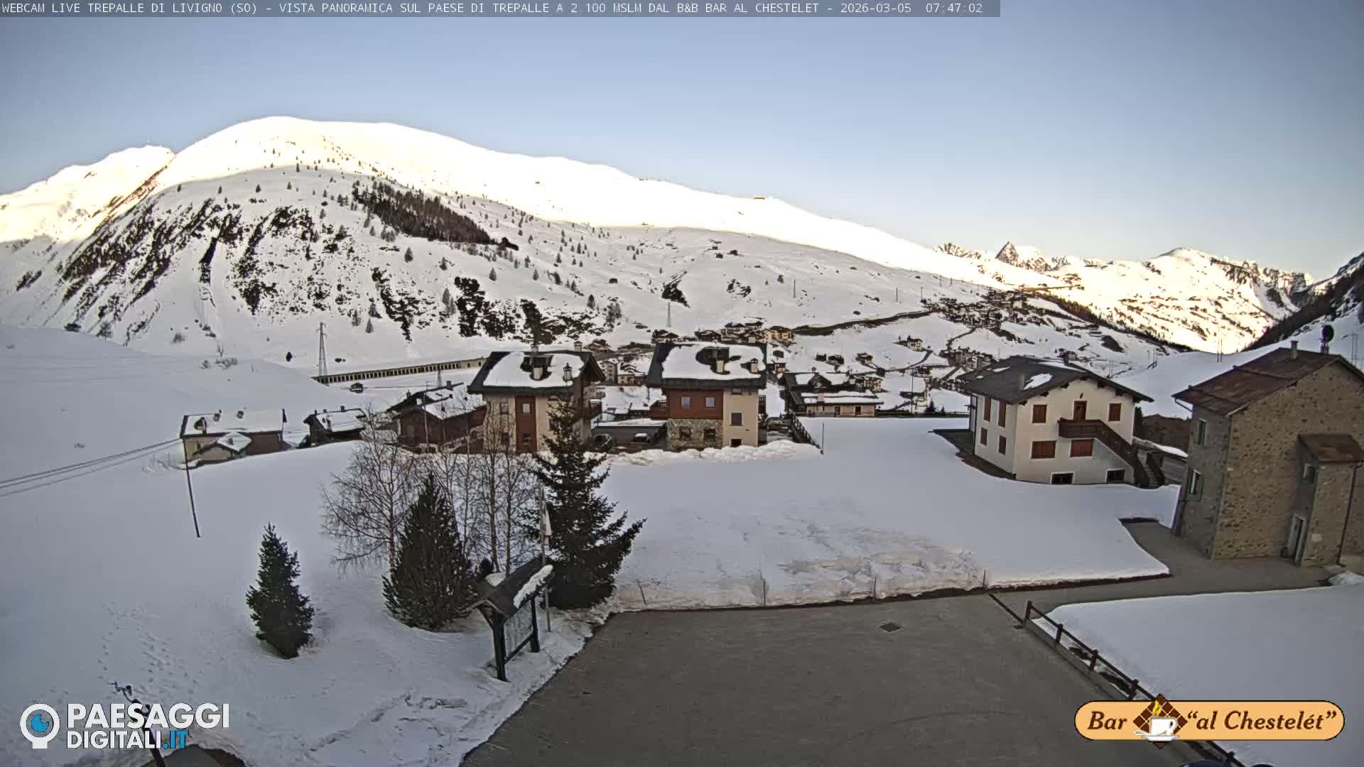 Livigno, Trepalle Live Cam - Sondrio, Lombardy, Italy