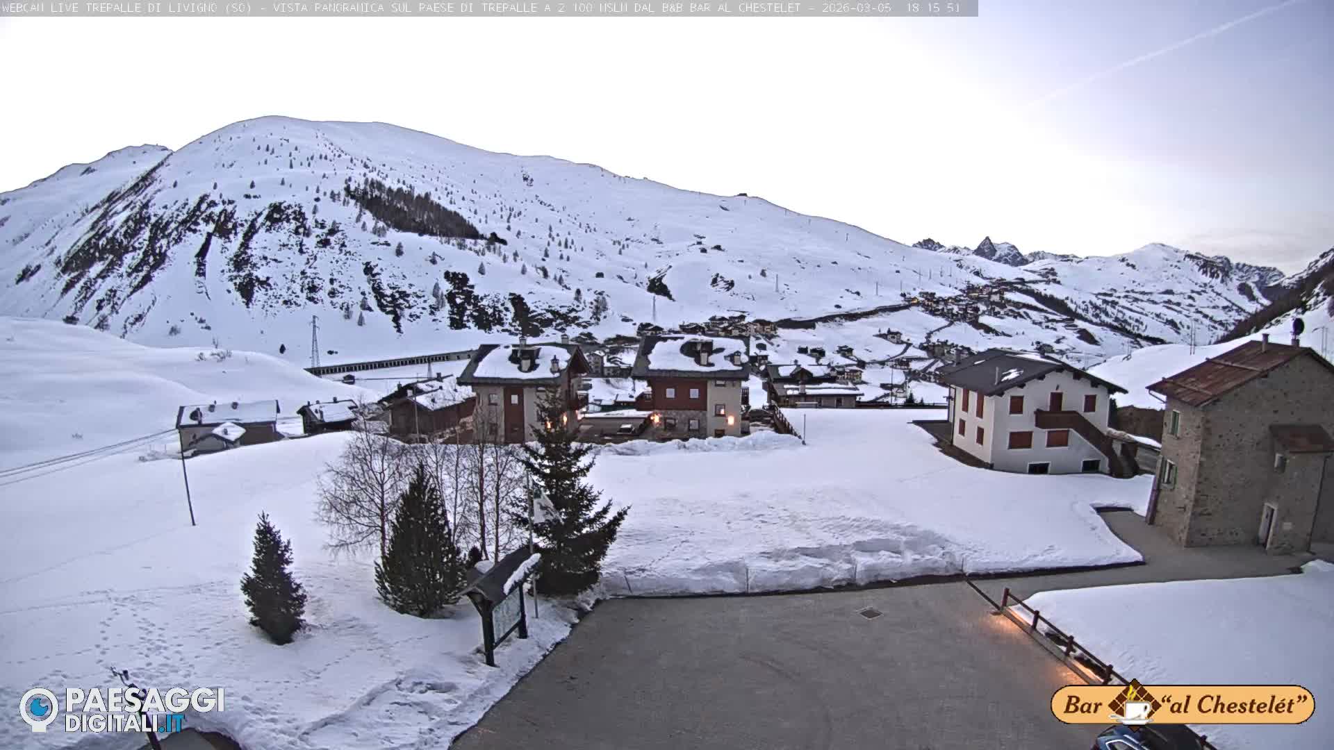 Livigno, Trepalle Live Cam - Sondrio, Lombardy, Italy