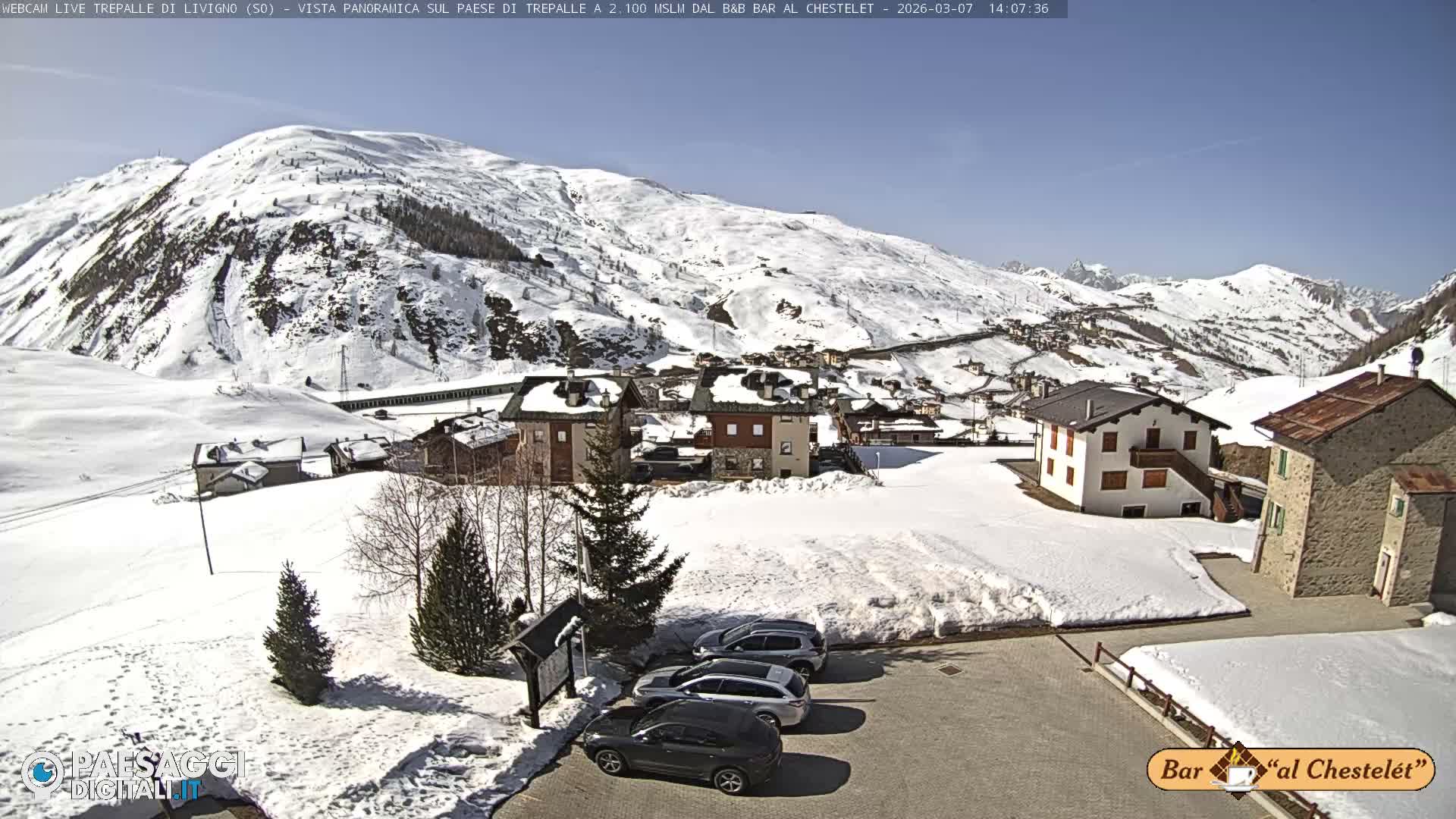 Livigno, Trepalle Live Cam - Sondrio, Lombardy, Italy