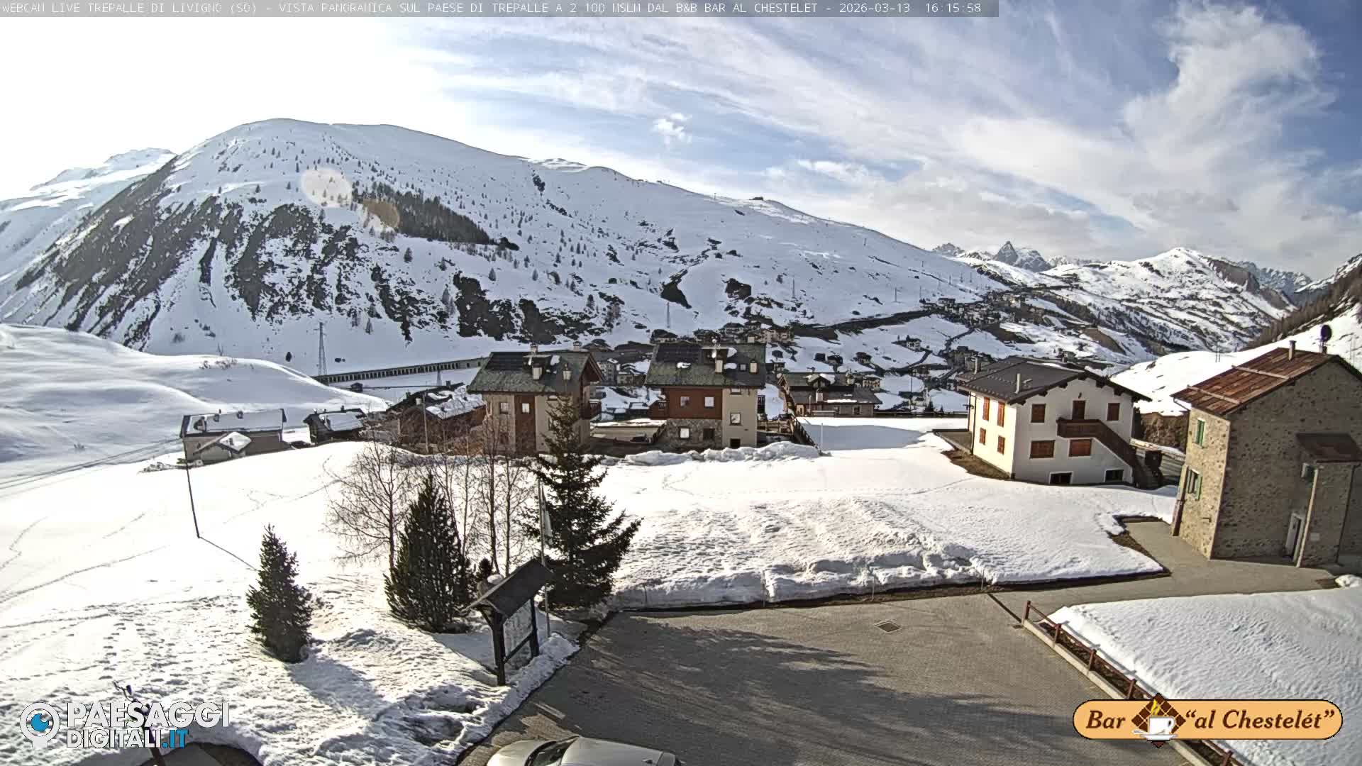 Livigno, Trepalle Live Cam - Sondrio, Lombardy, Italy